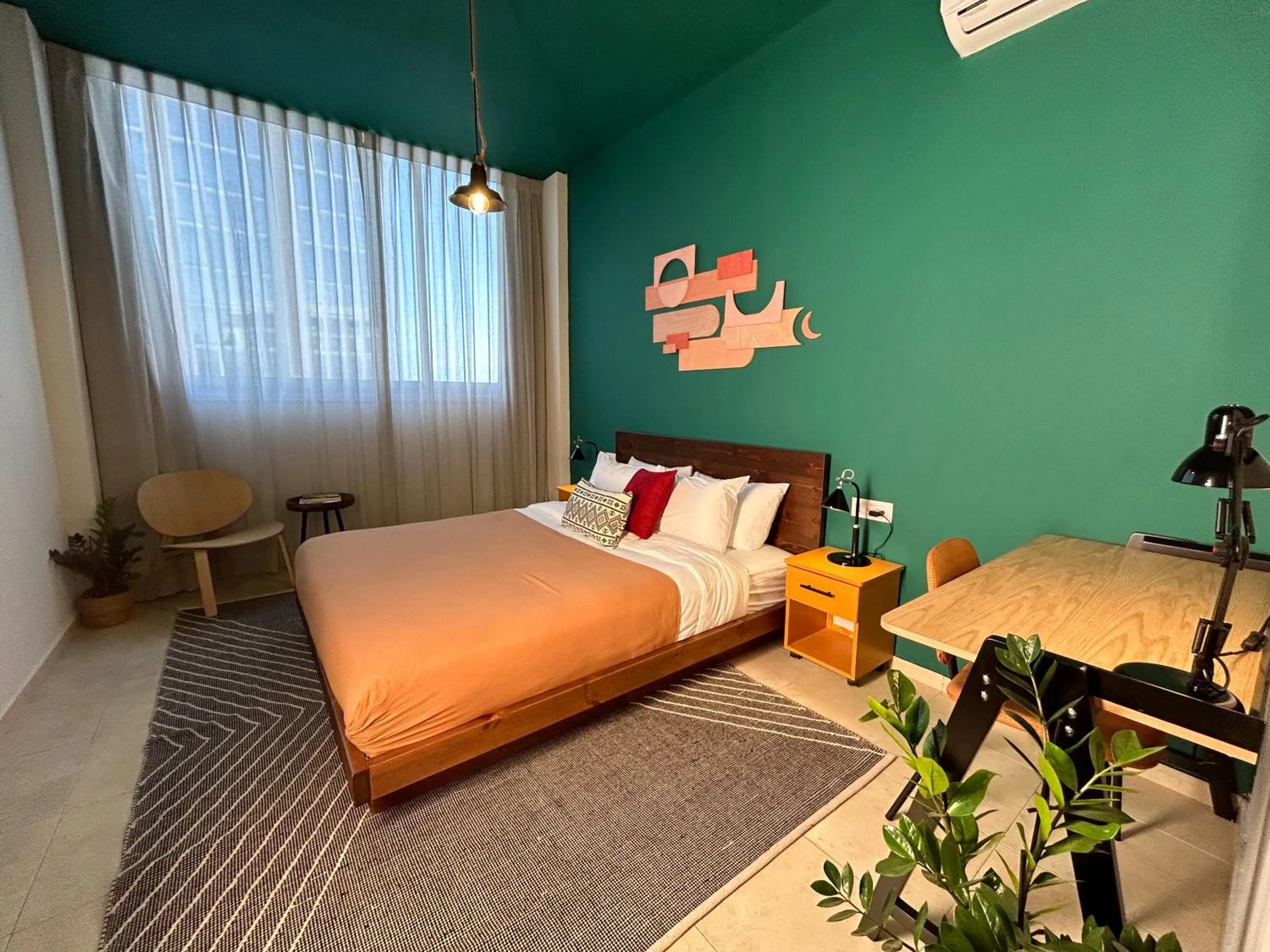 Bedroom in Selina Frishman Tel Aviv