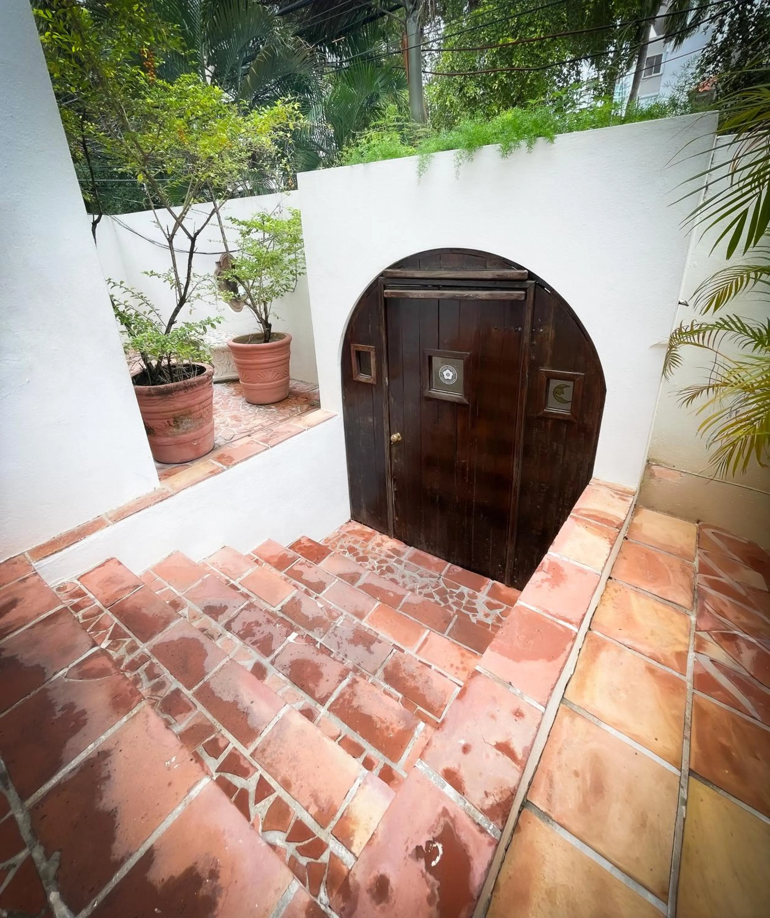 Facade/entrance in At Wind Chimes Boutique Hotel