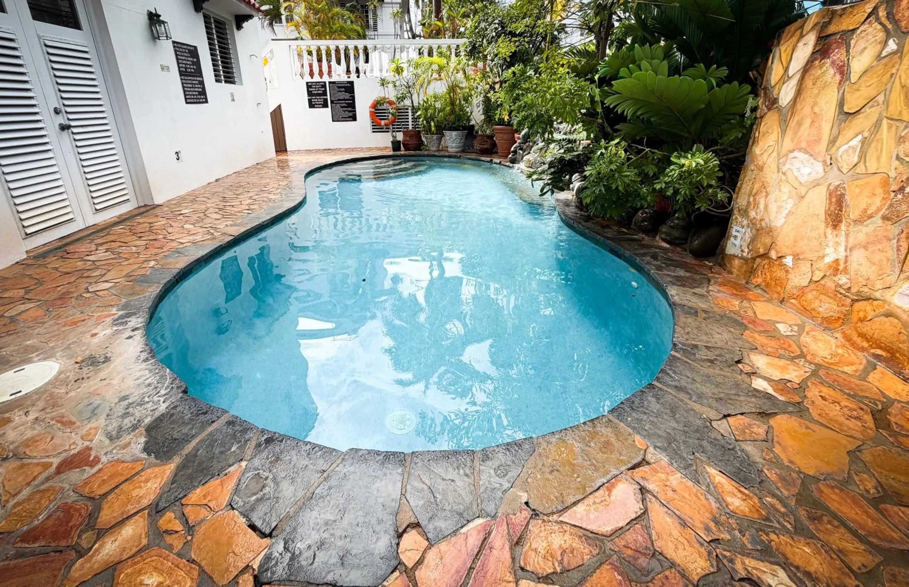 Swimming pool in At Wind Chimes Boutique Hotel