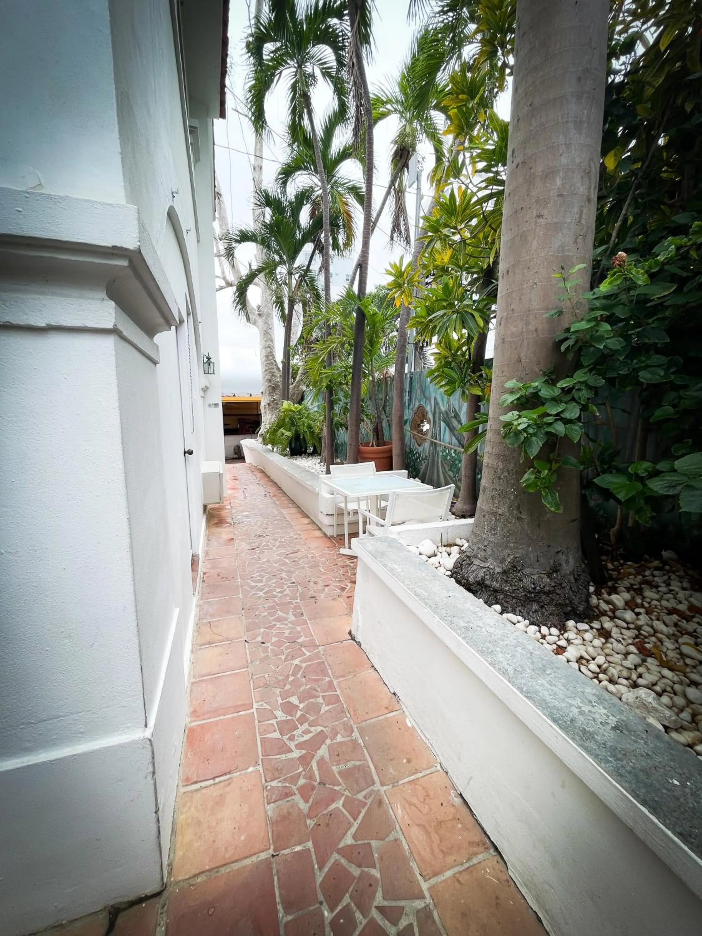 Patio in At Wind Chimes Boutique Hotel