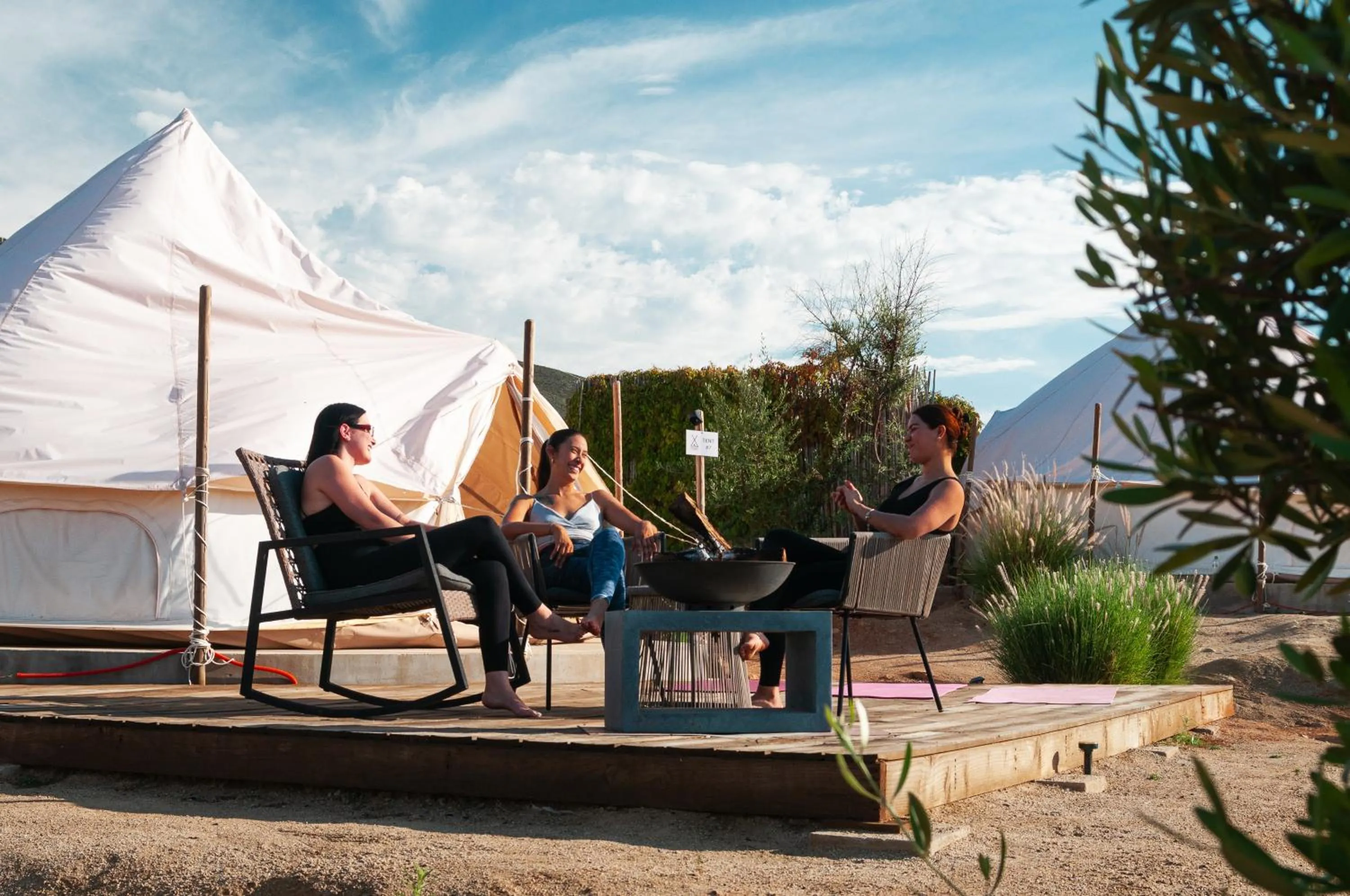 Glamping Valle de Guadalupe with Private Bathrooms by YUMA Resort