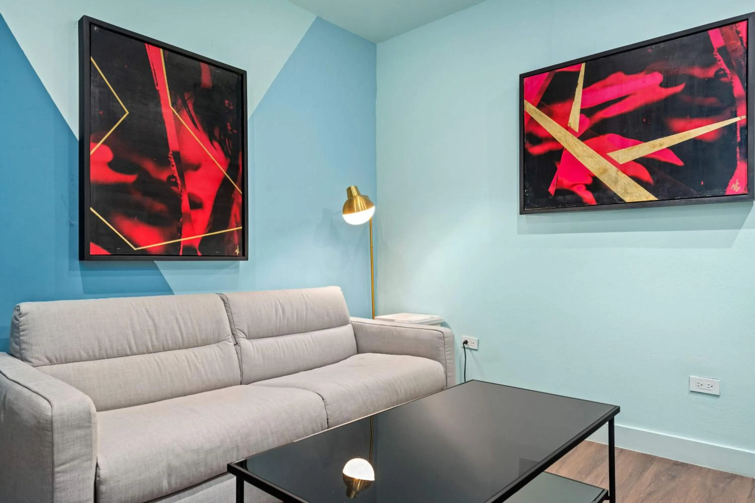 Seating area in Abitta Condado