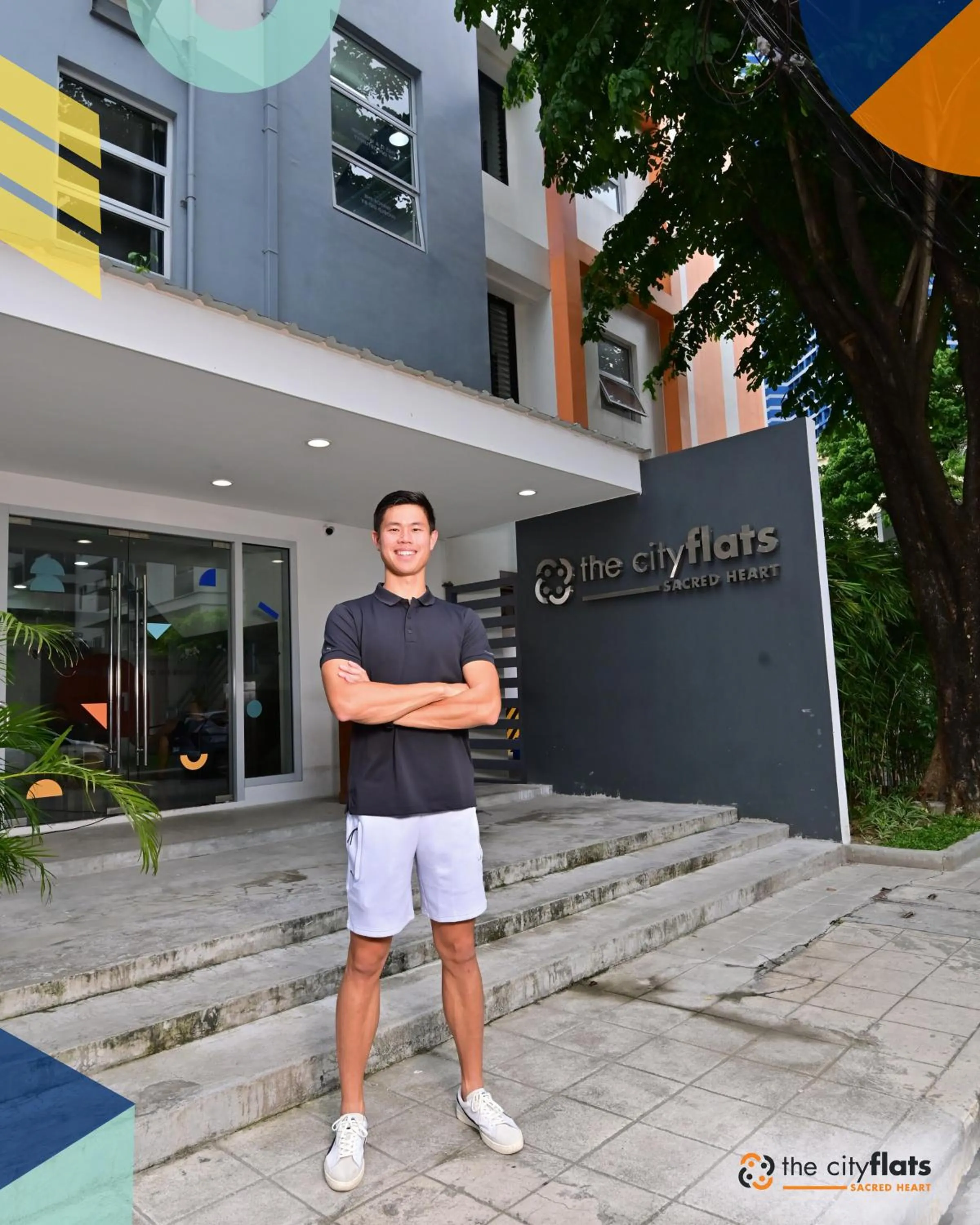 People in The City Flats Sacred Heart