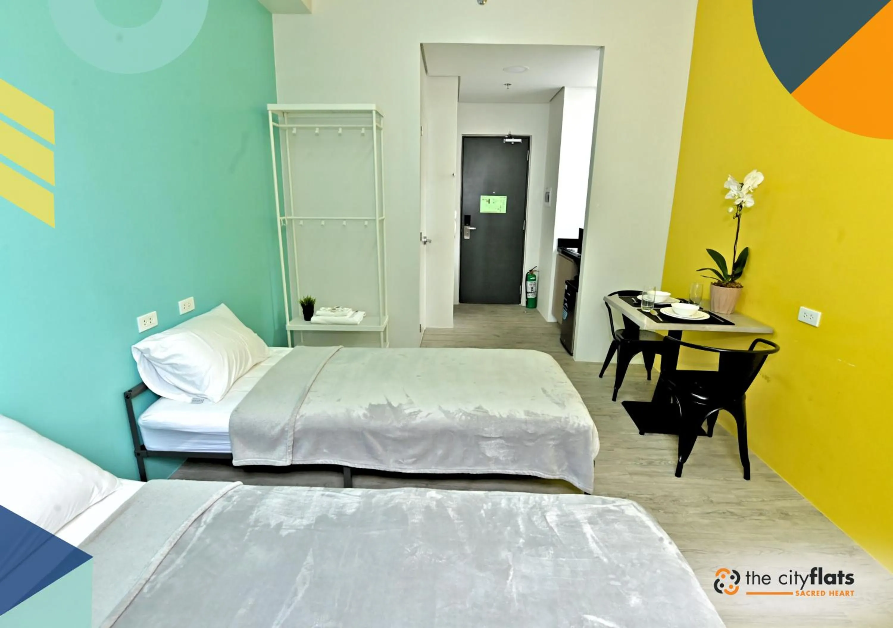 Bedroom, Bed in The City Flats Sacred Heart