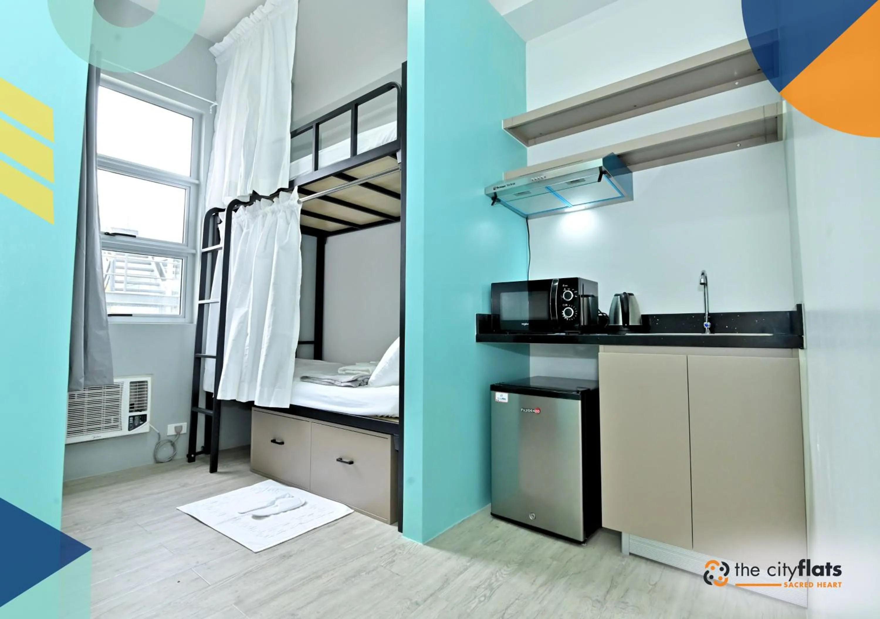 Bedroom, Bed in The City Flats Sacred Heart