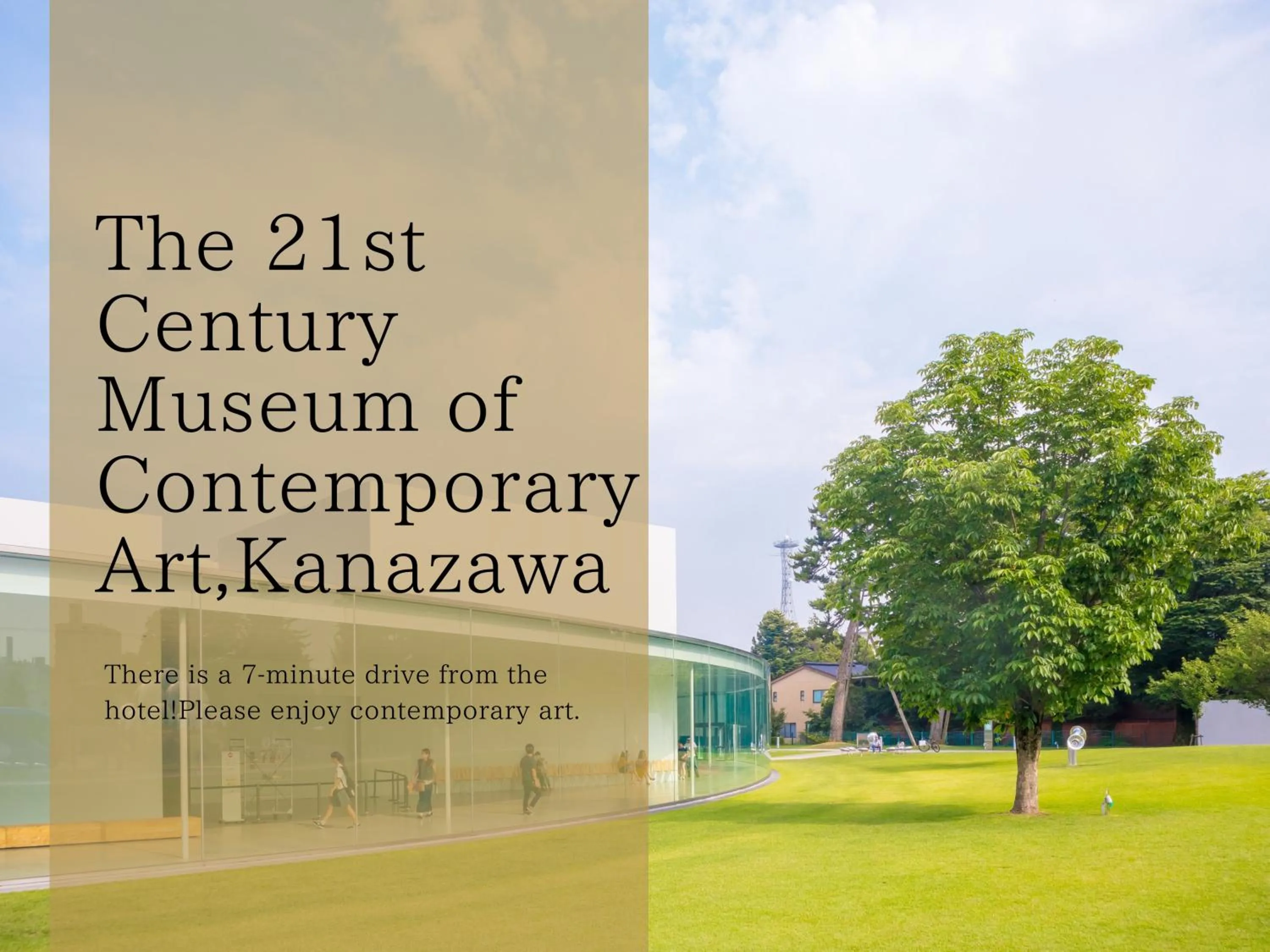 Nearby landmark in The HOTEL SANRAKU KANAZAWA