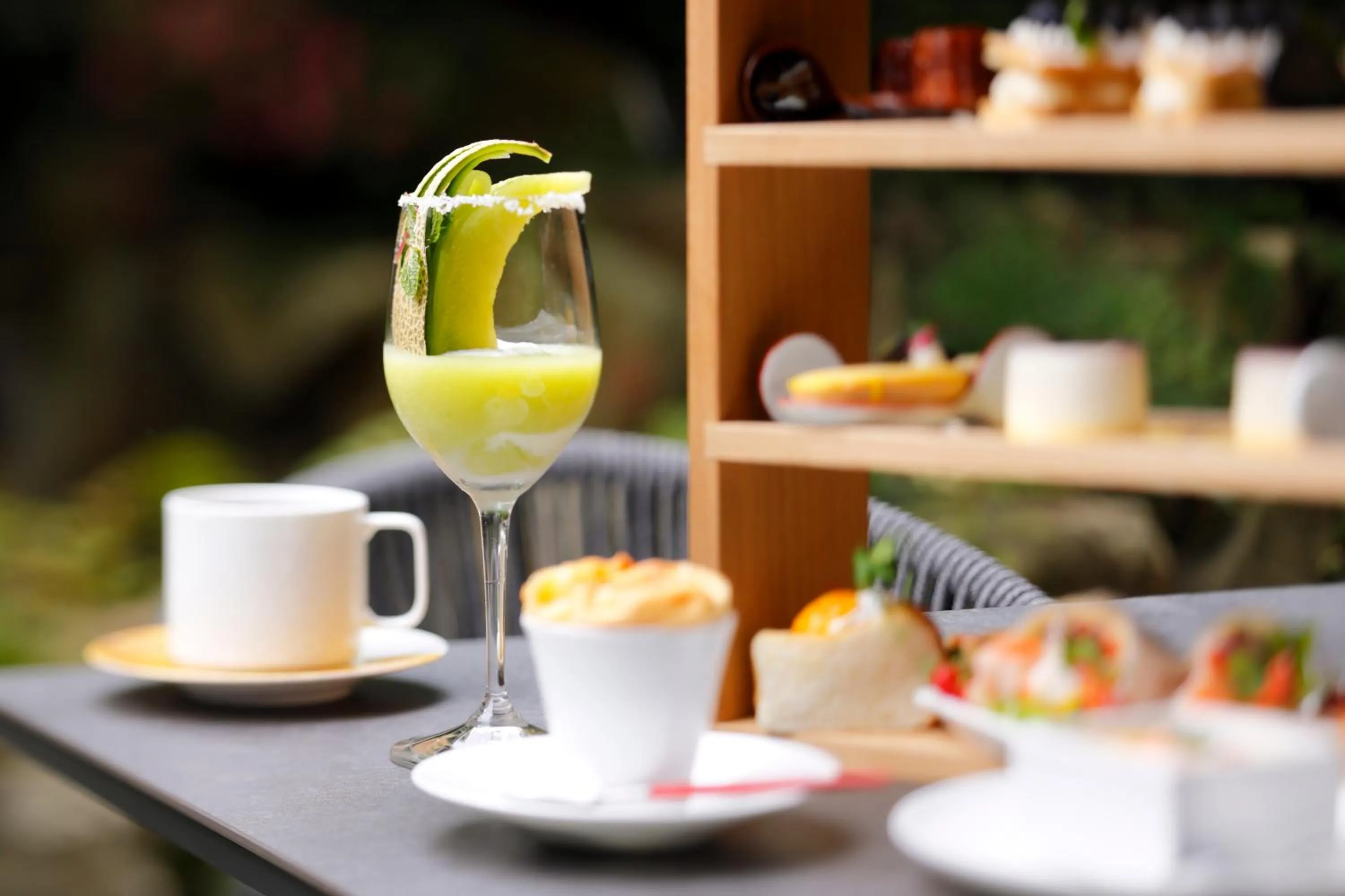 Food and drinks in The HOTEL SANRAKU KANAZAWA