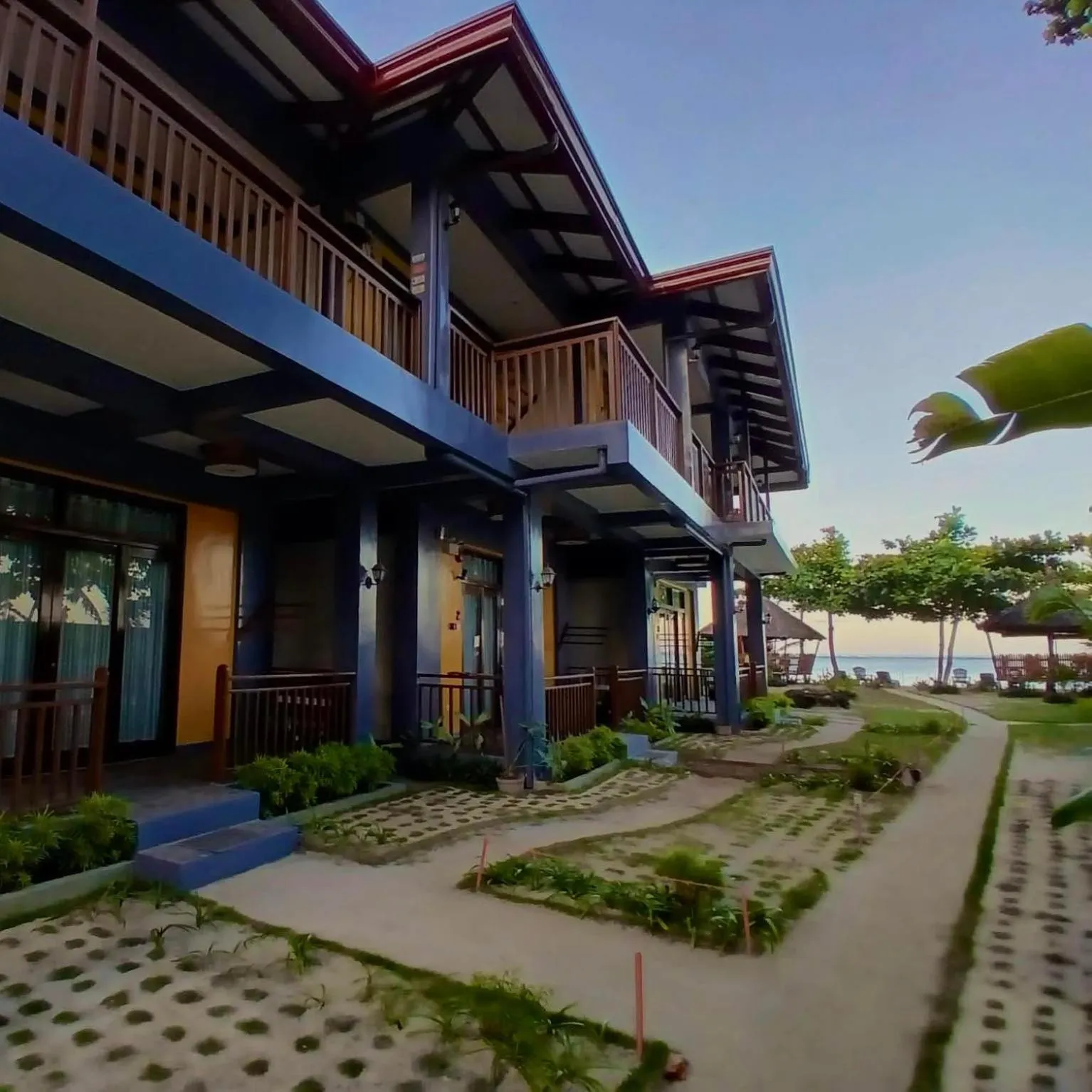 Property building in Takbo Beach Resort