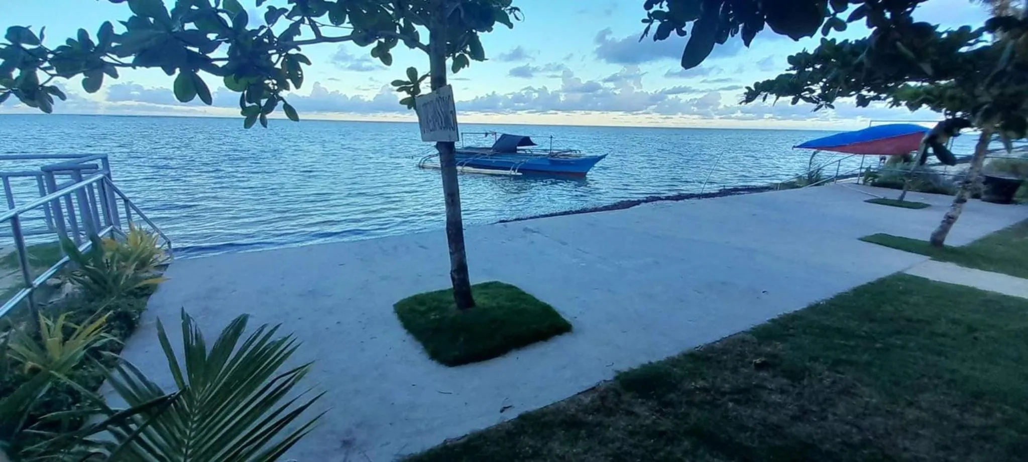 Sea view in Takbo Beach Resort