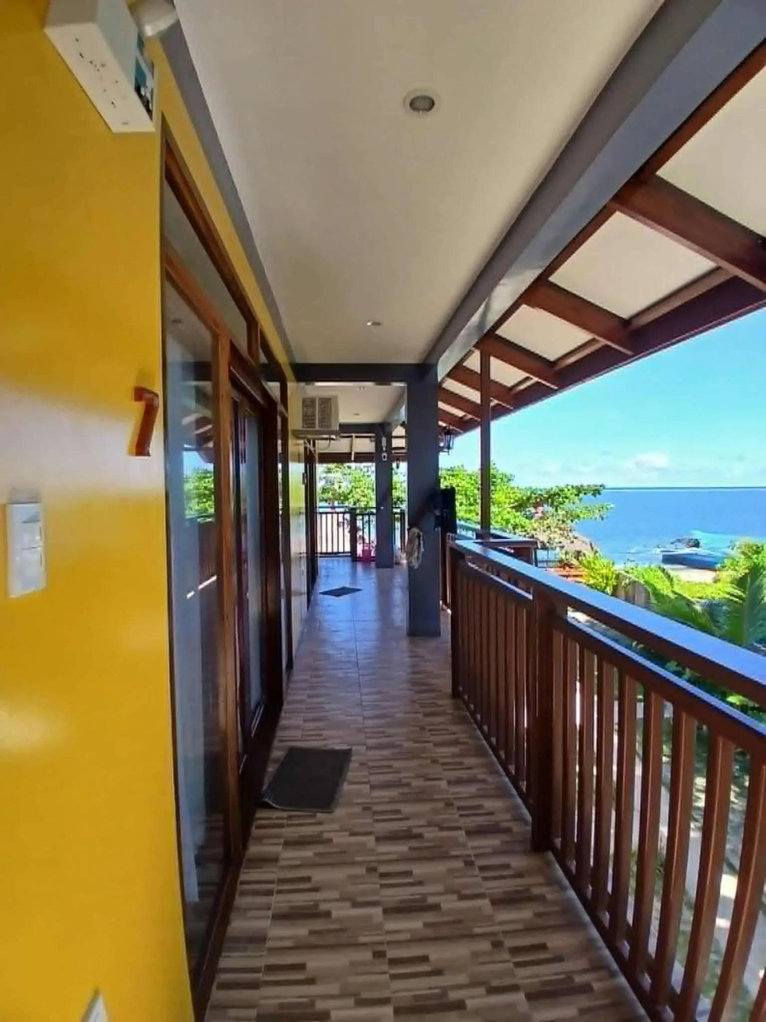 Balcony/Terrace in Takbo Beach Resort