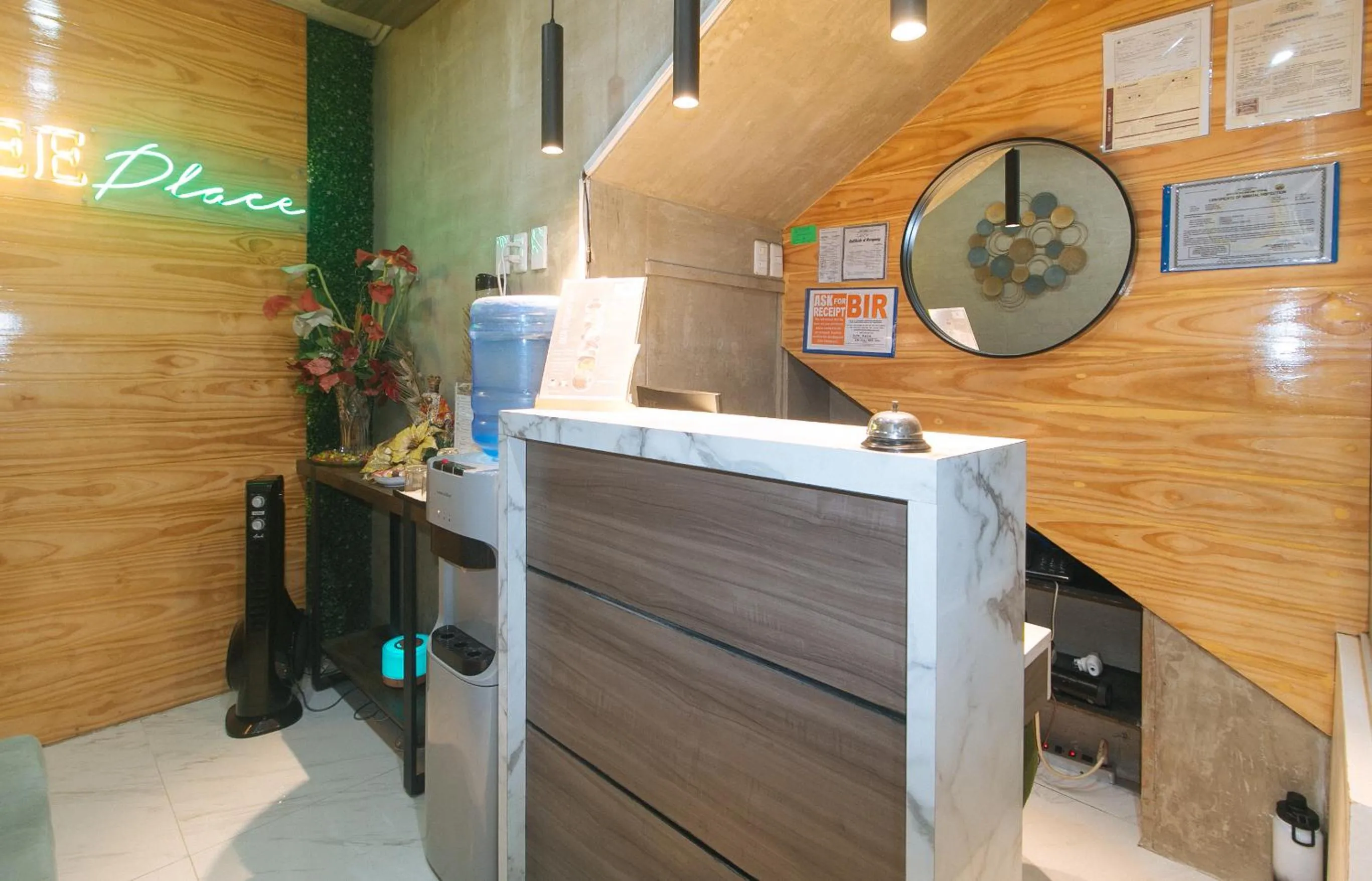 Lobby or reception in Rcee Place by RedDoorz