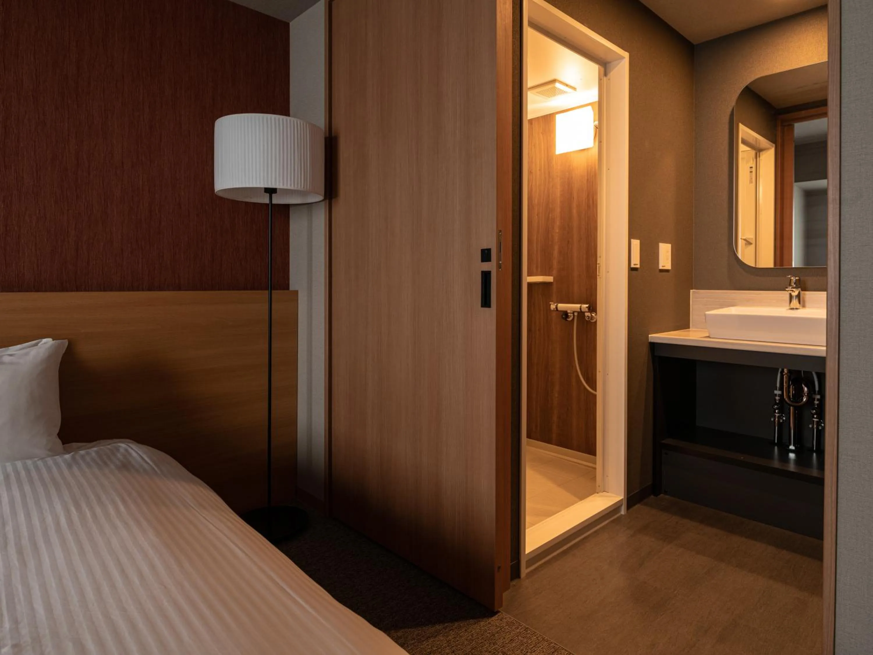 Bathroom, Bed in MIMARU SUITES Tokyo Asakusa