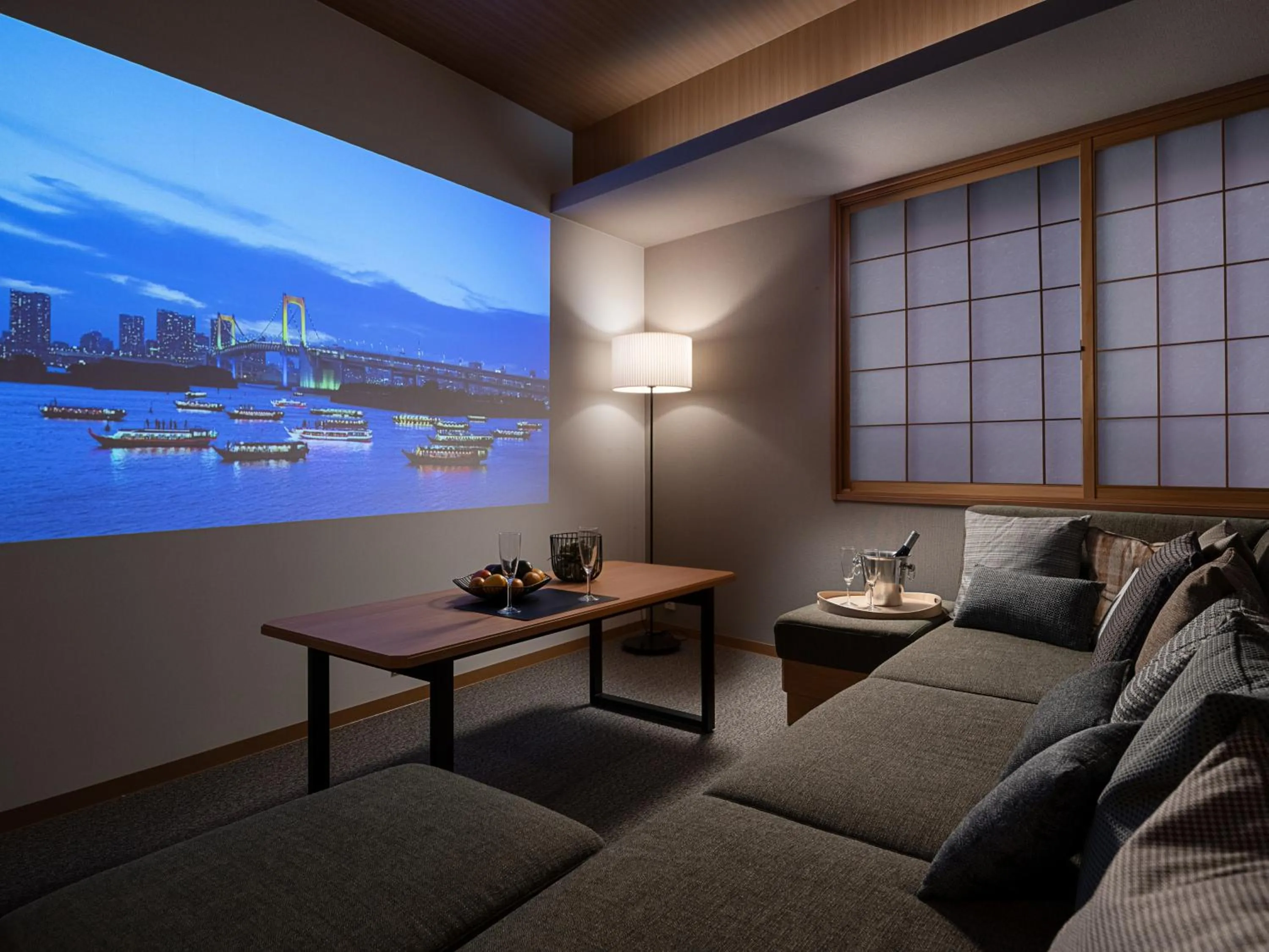 Two-Bedroom Theater Suite in MIMARU SUITES Tokyo Asakusa