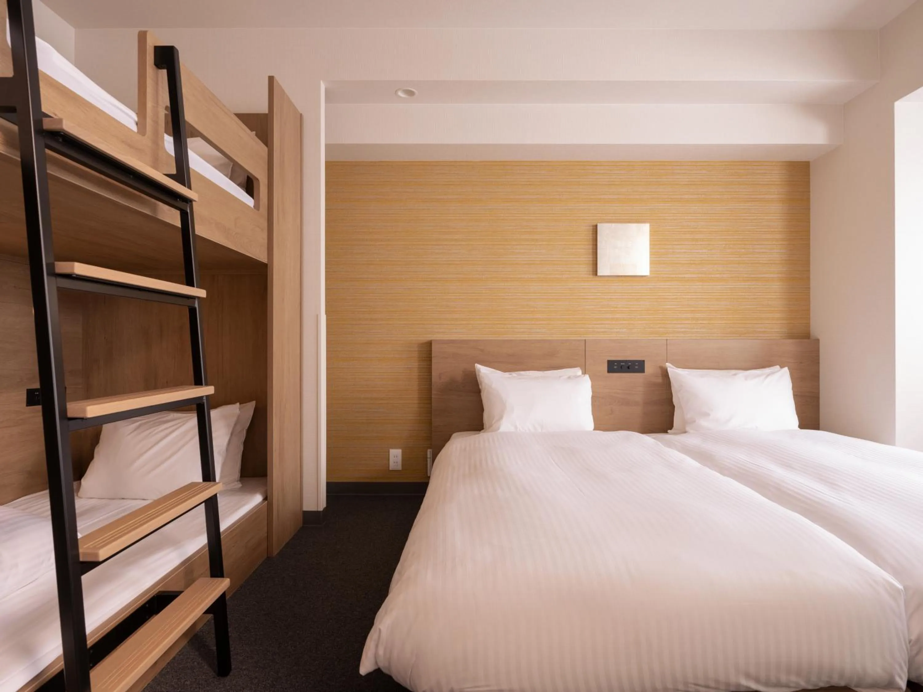 Photo of the whole room, Bed in MIMARU Osaka Shinsaibashi North