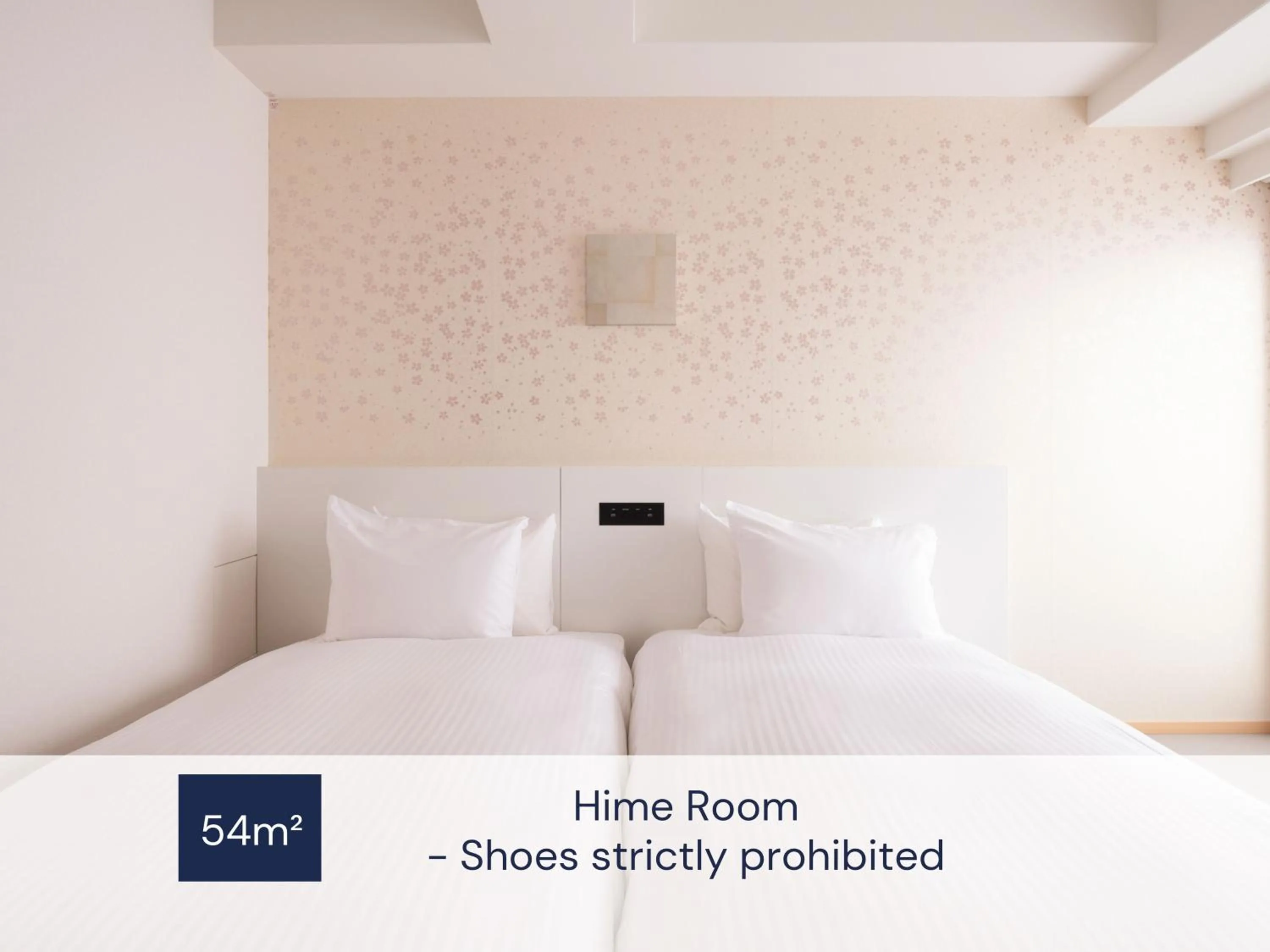 Photo of the whole room, Bed in MIMARU Osaka Shinsaibashi North