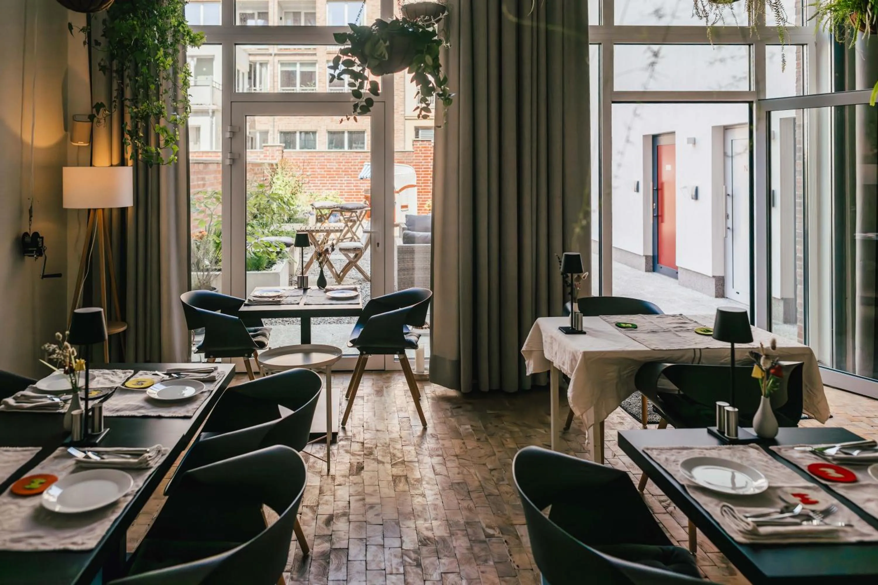 Garden view in The Layhead B&B