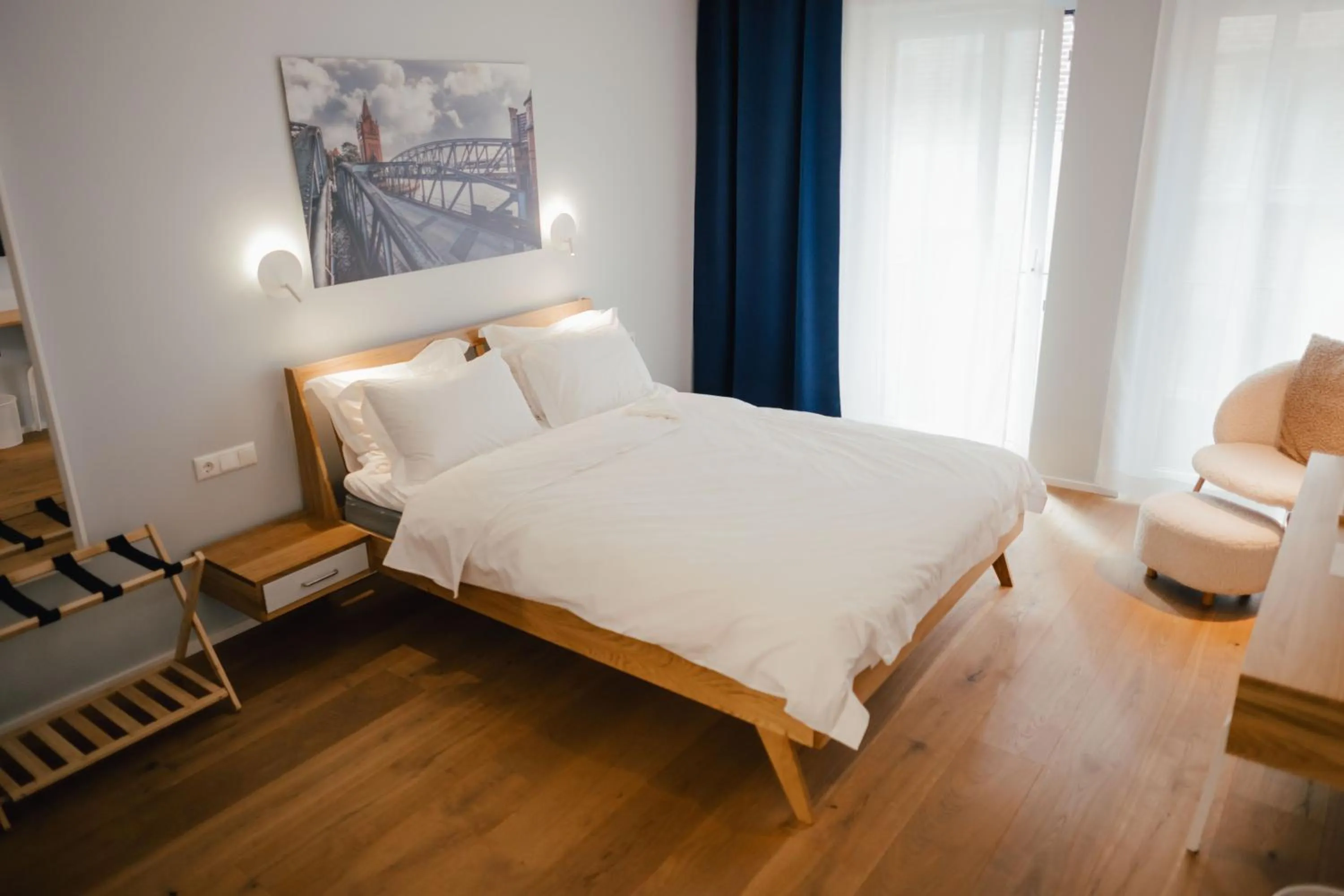 Living room, Bed in The Layhead B&B