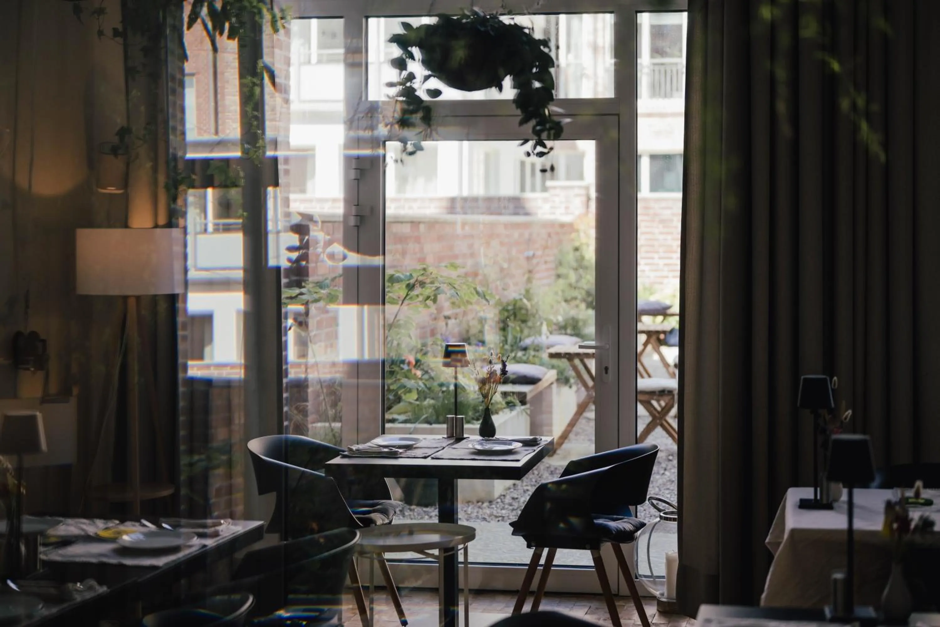 Garden view in The Layhead B&B