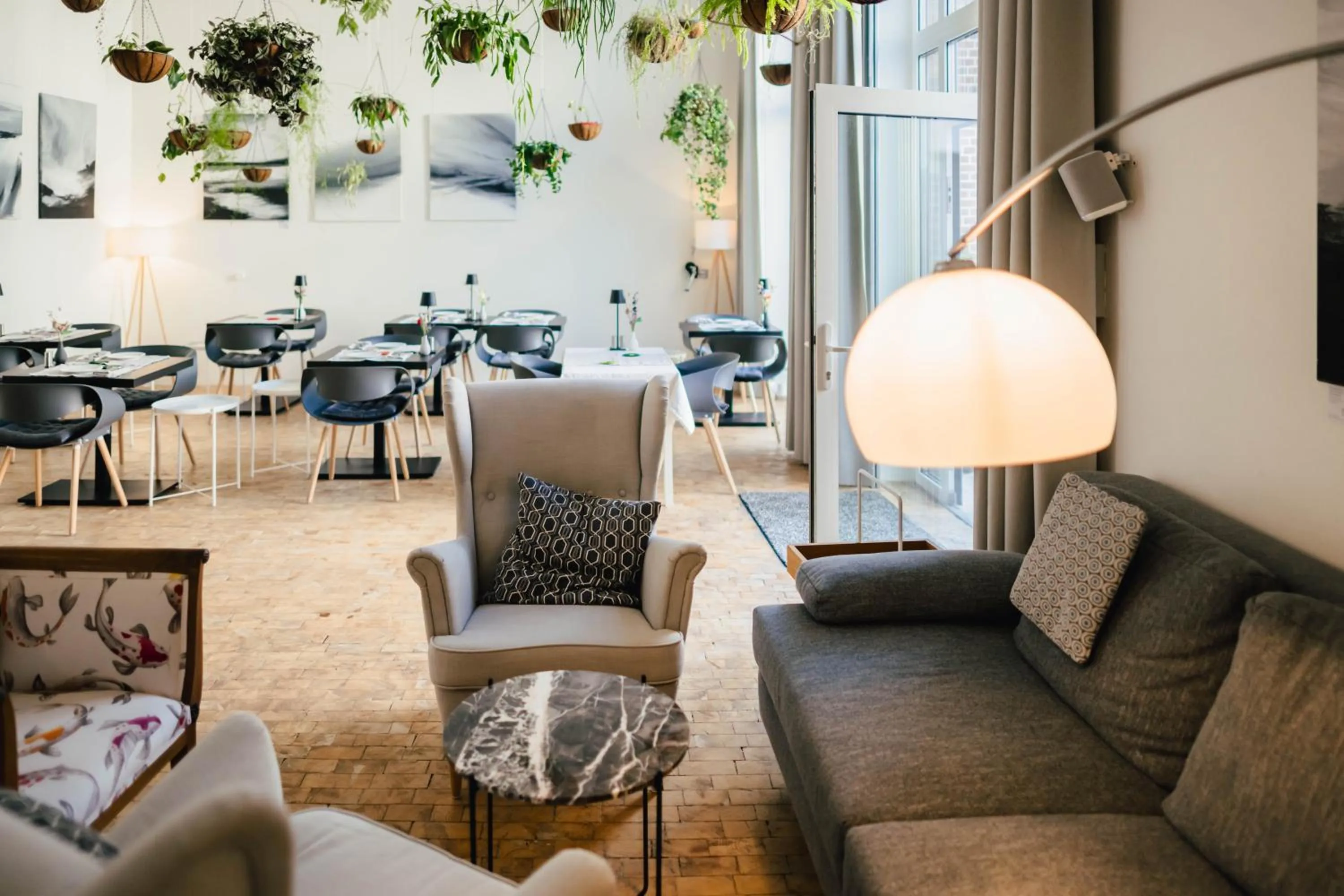 Lobby or reception in The Layhead B&B