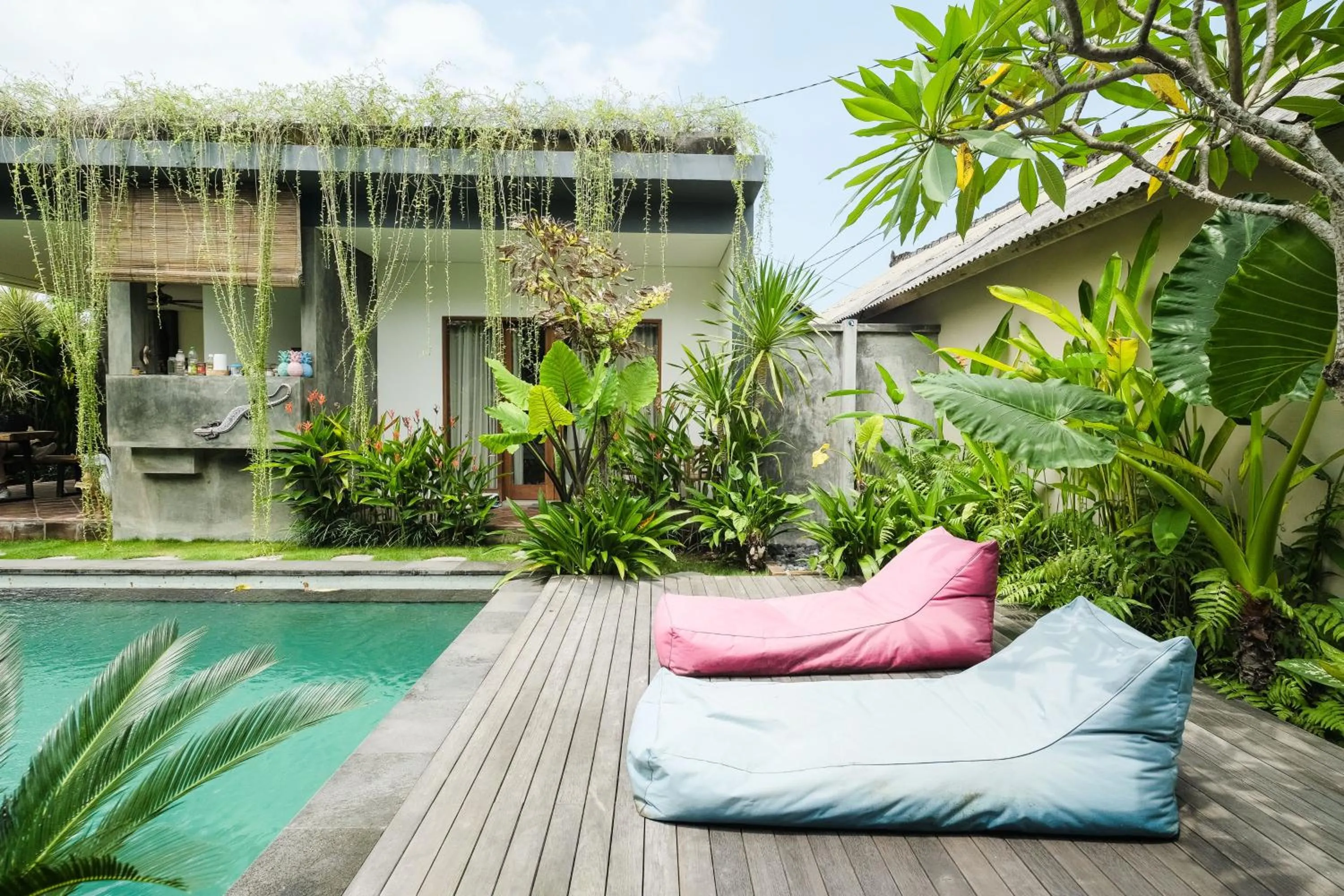 Garden in The Kumpi Bali by The Lavana