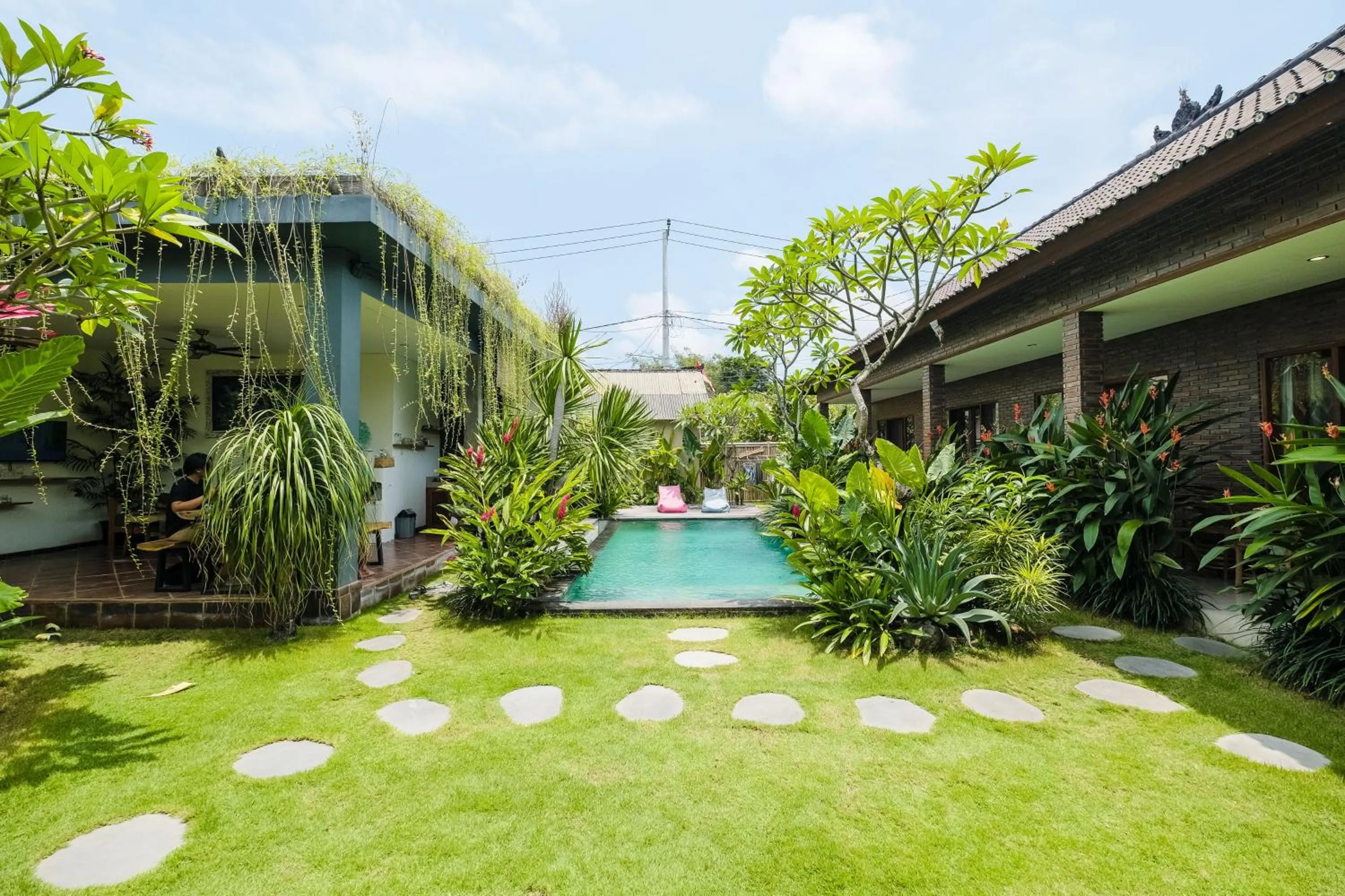 Garden in The Kumpi Bali by The Lavana