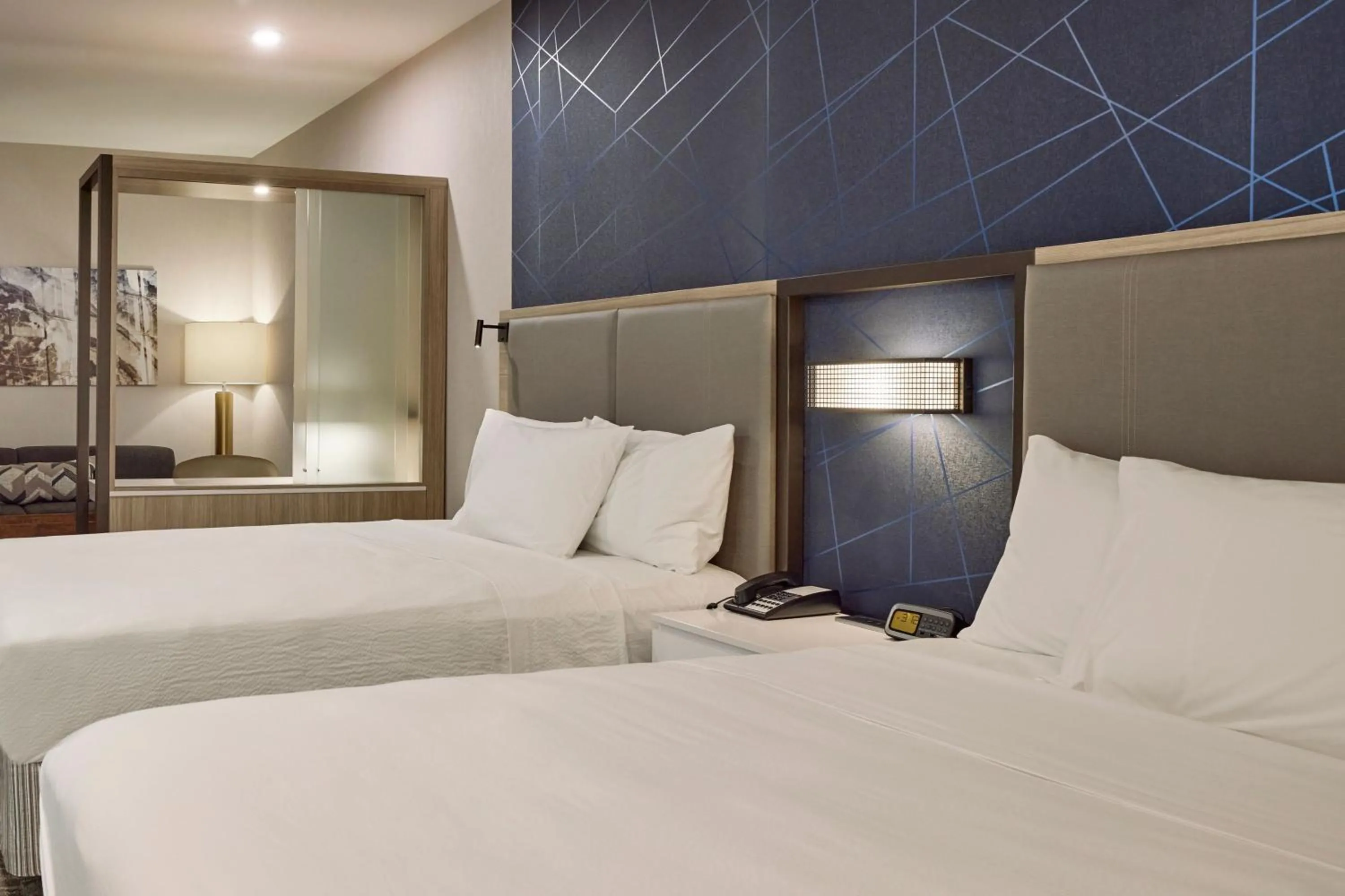 Photo of the whole room, Bed in SpringHill Suites by Marriott Medford Airport