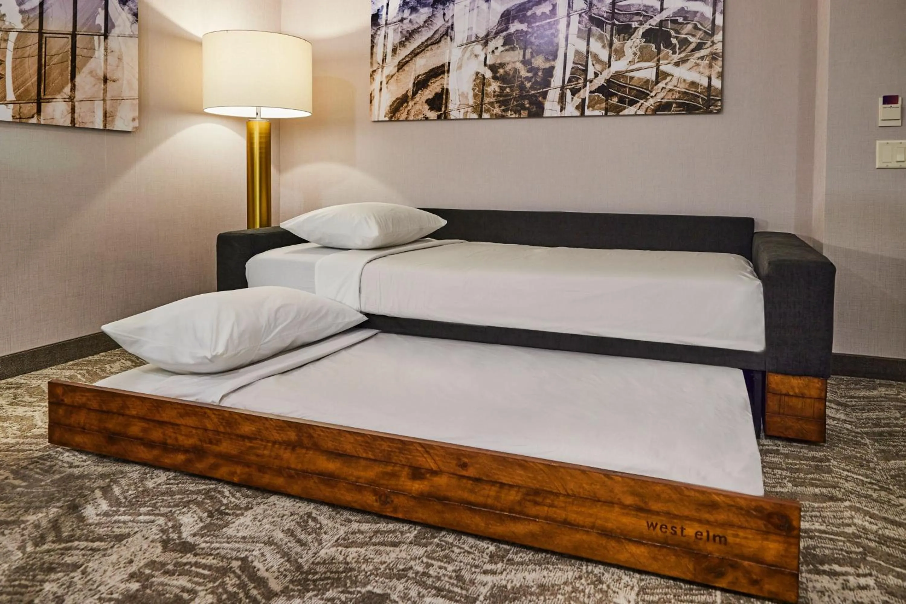 Photo of the whole room, Bed in SpringHill Suites by Marriott Medford Airport