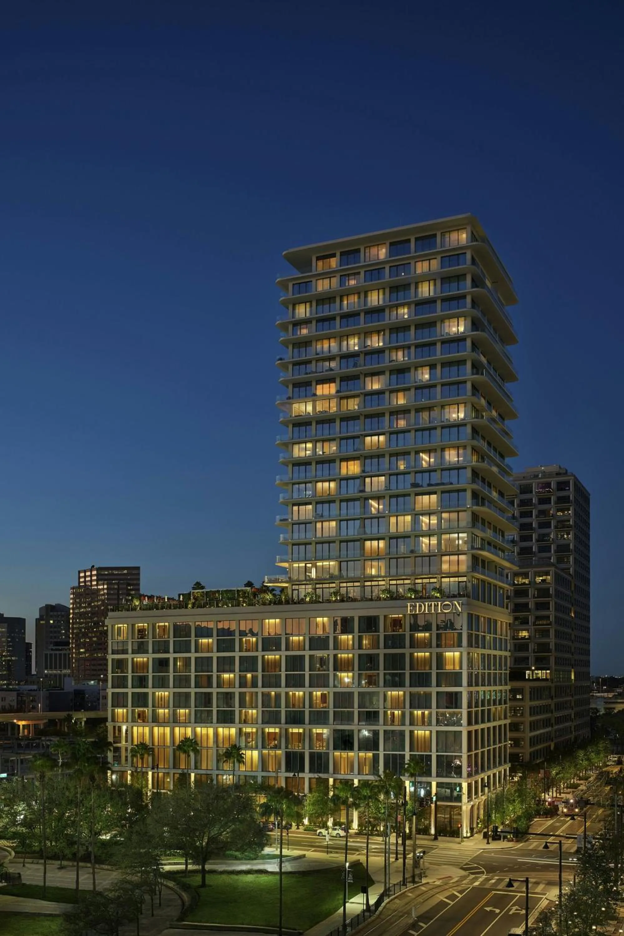 Property building in The Tampa EDITION