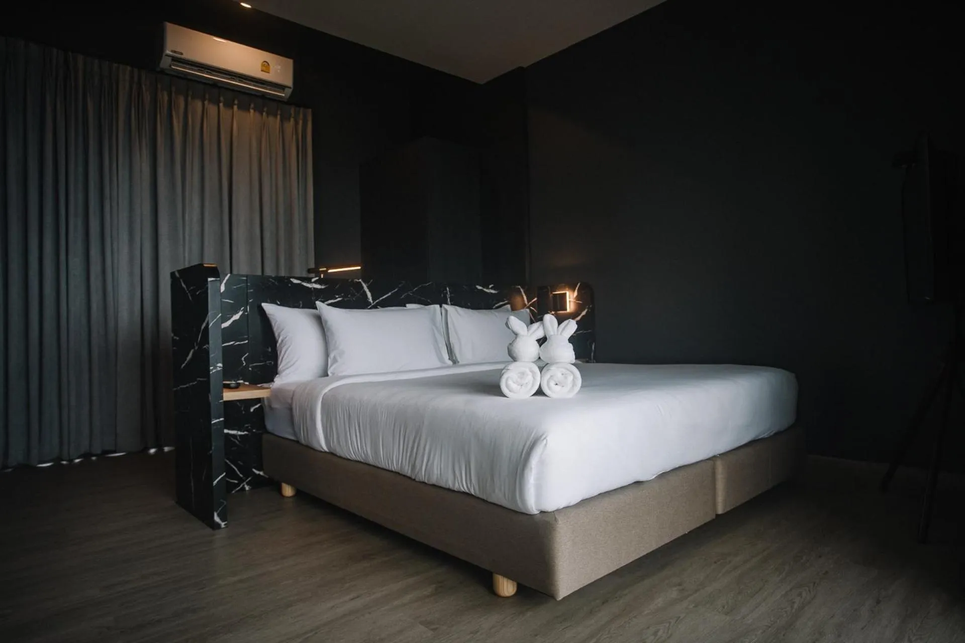 Bed in INN BLOG HOTEL Pakbara