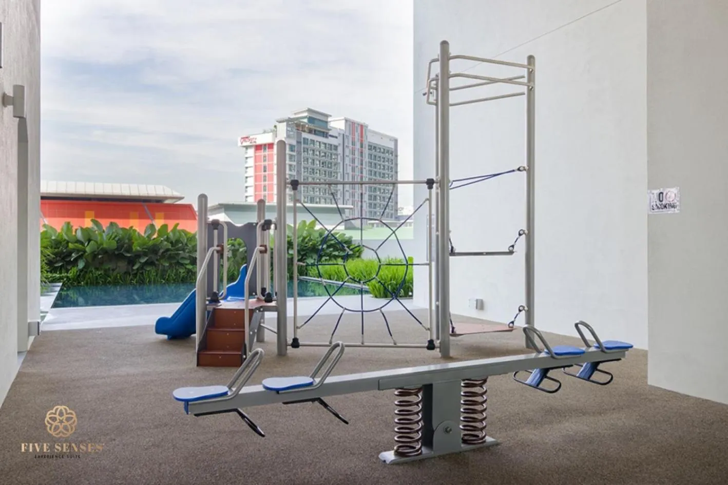 Children play ground in UNA Serviced Apartment, Sunway Velocity Kuala Lumpur