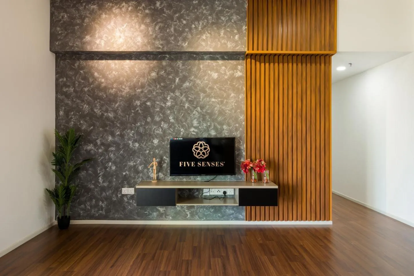 Living room in UNA Serviced Apartment, Sunway Velocity Kuala Lumpur