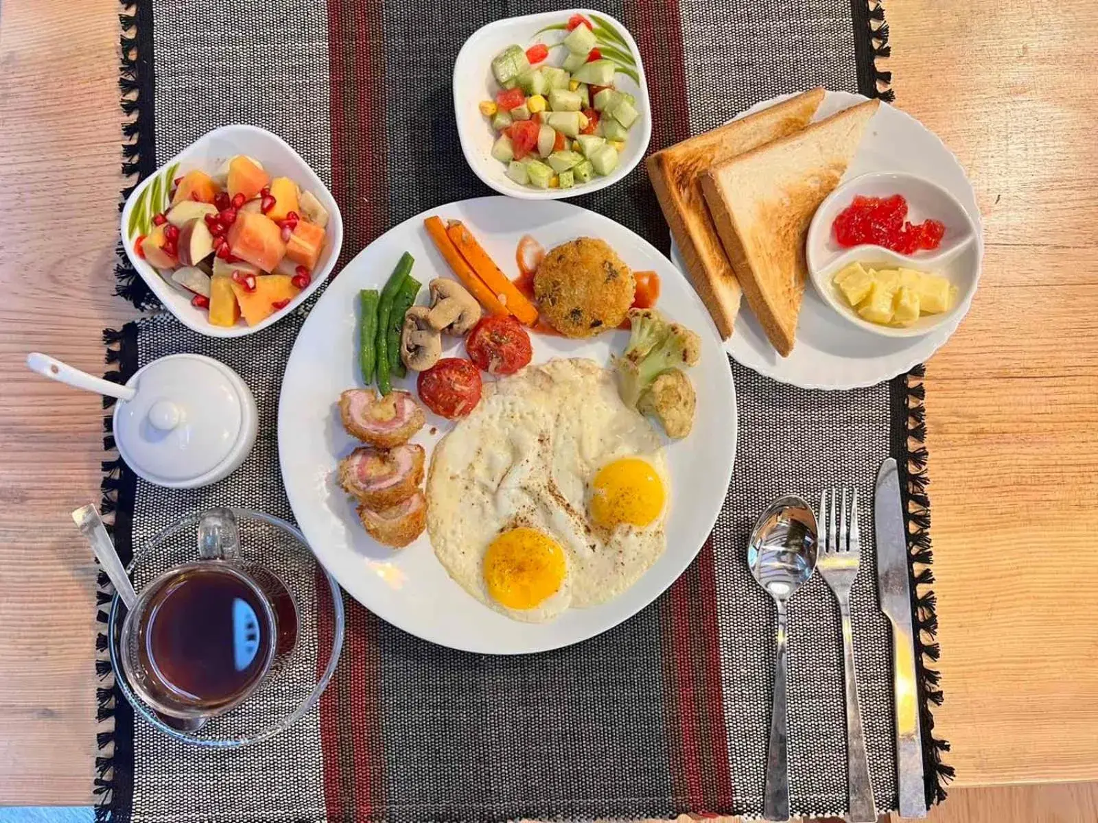 Breakfast in KGH Patan Breakfast in KGH Patan