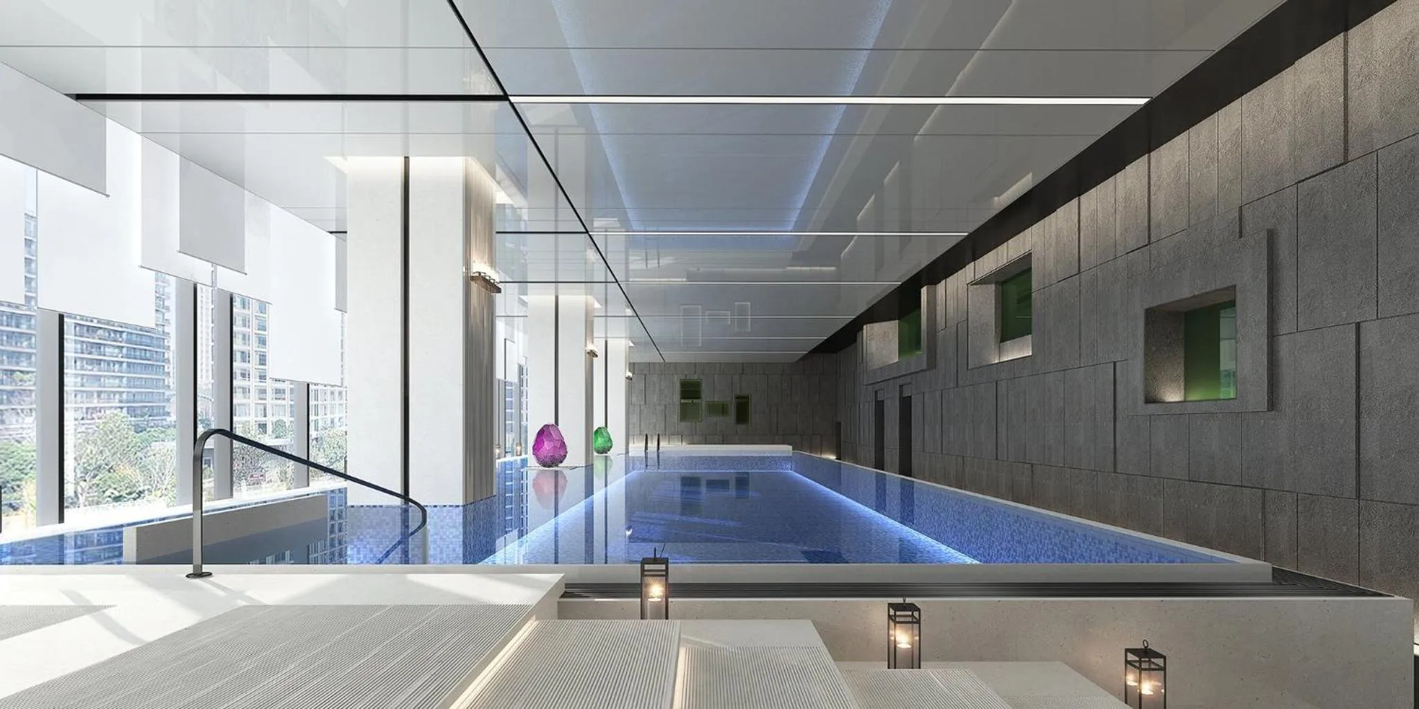 Swimming pool in Crowne Plaza Zhengzhou High Tech Zone by IHG