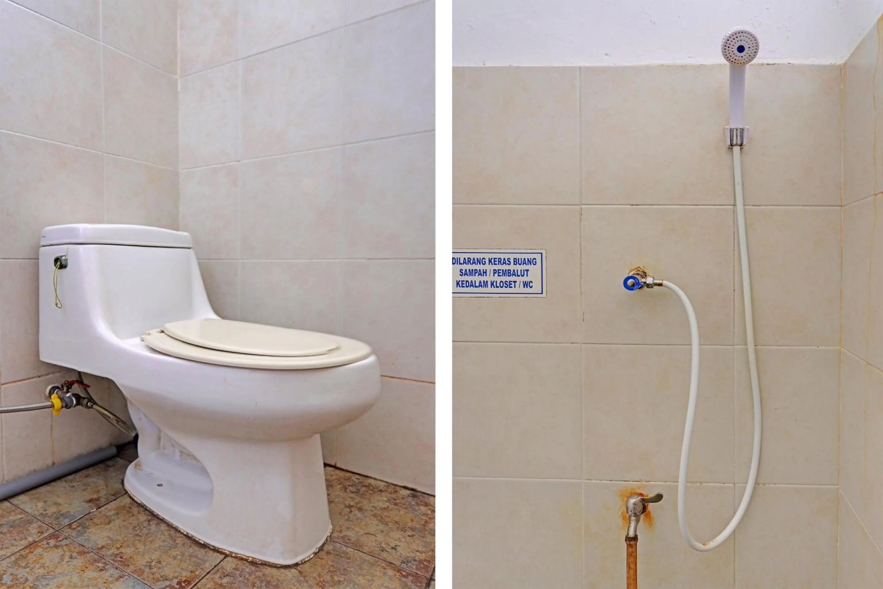 Bathroom in OYO 91636 Kak Dadut Homestay