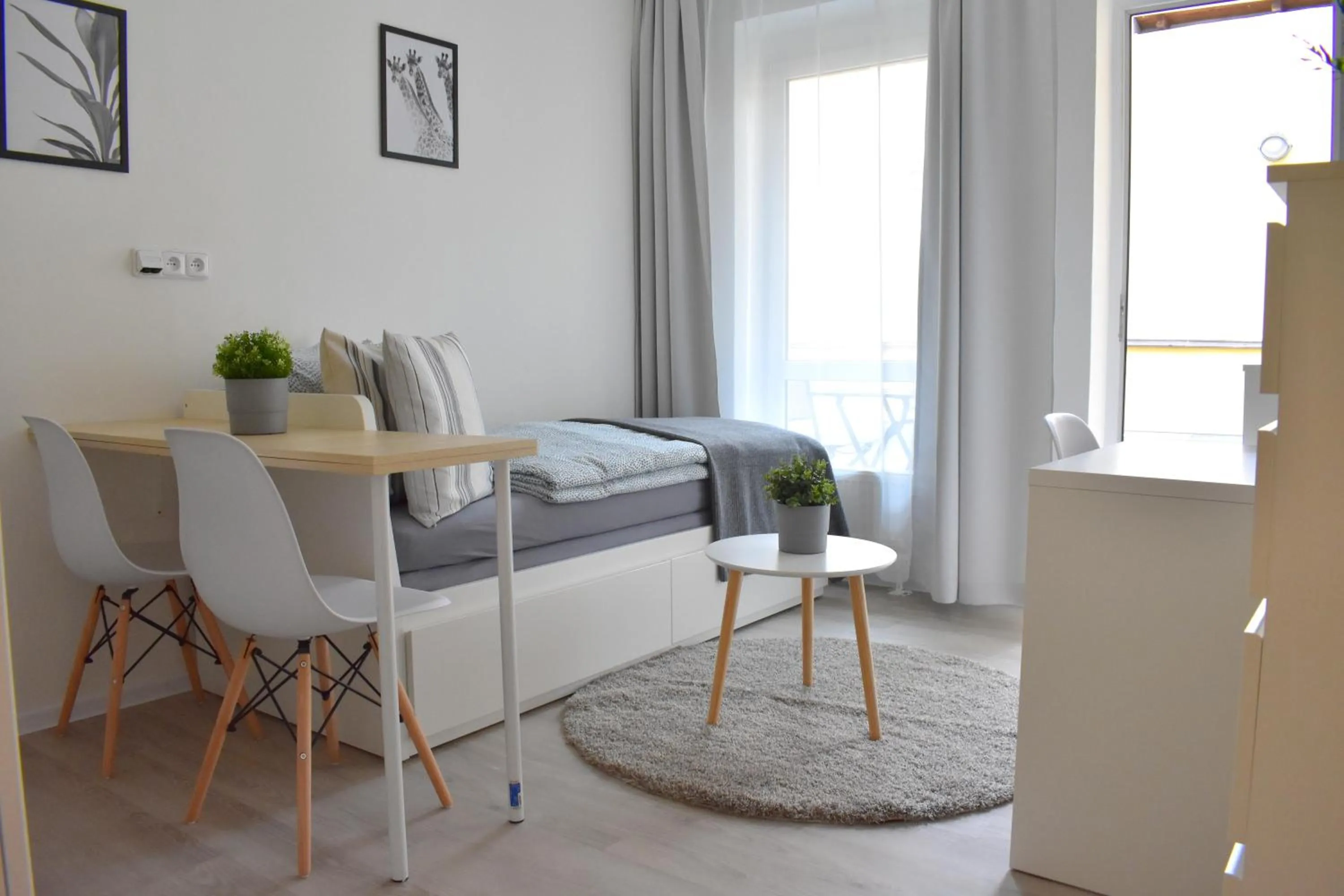 Bed in Seifert Residence