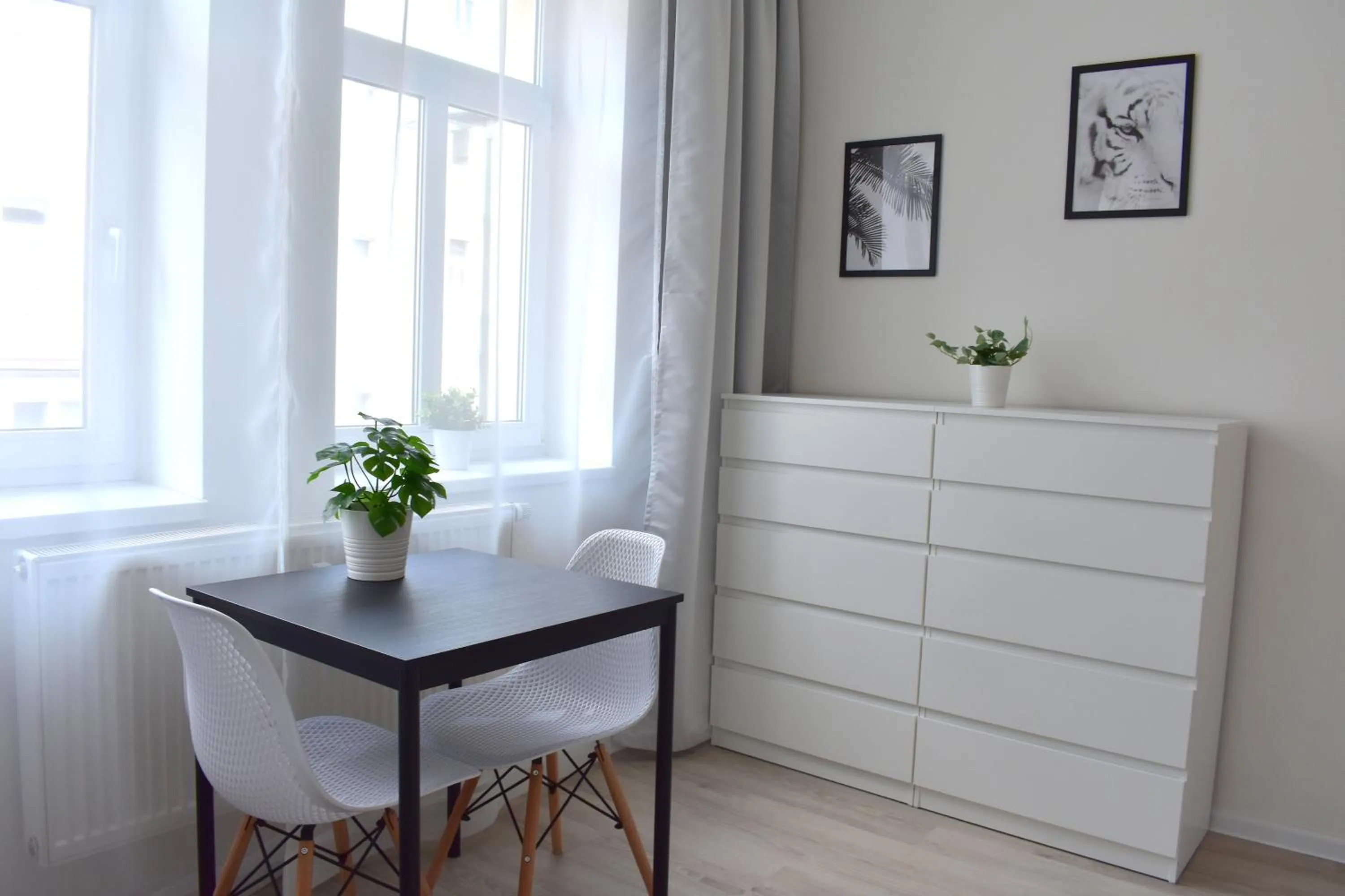 Seating area in Seifert Residence