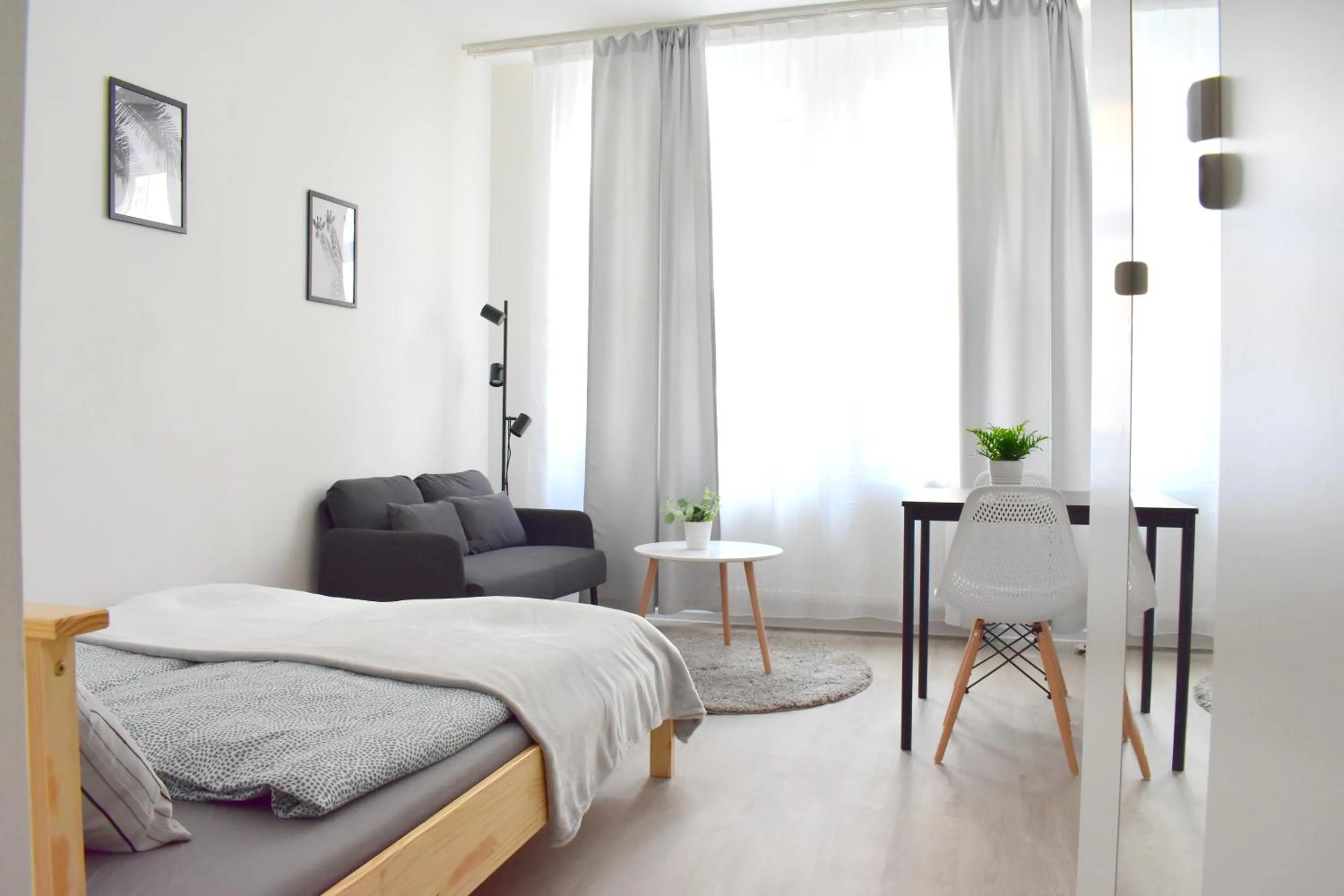 Bed in Seifert Residence