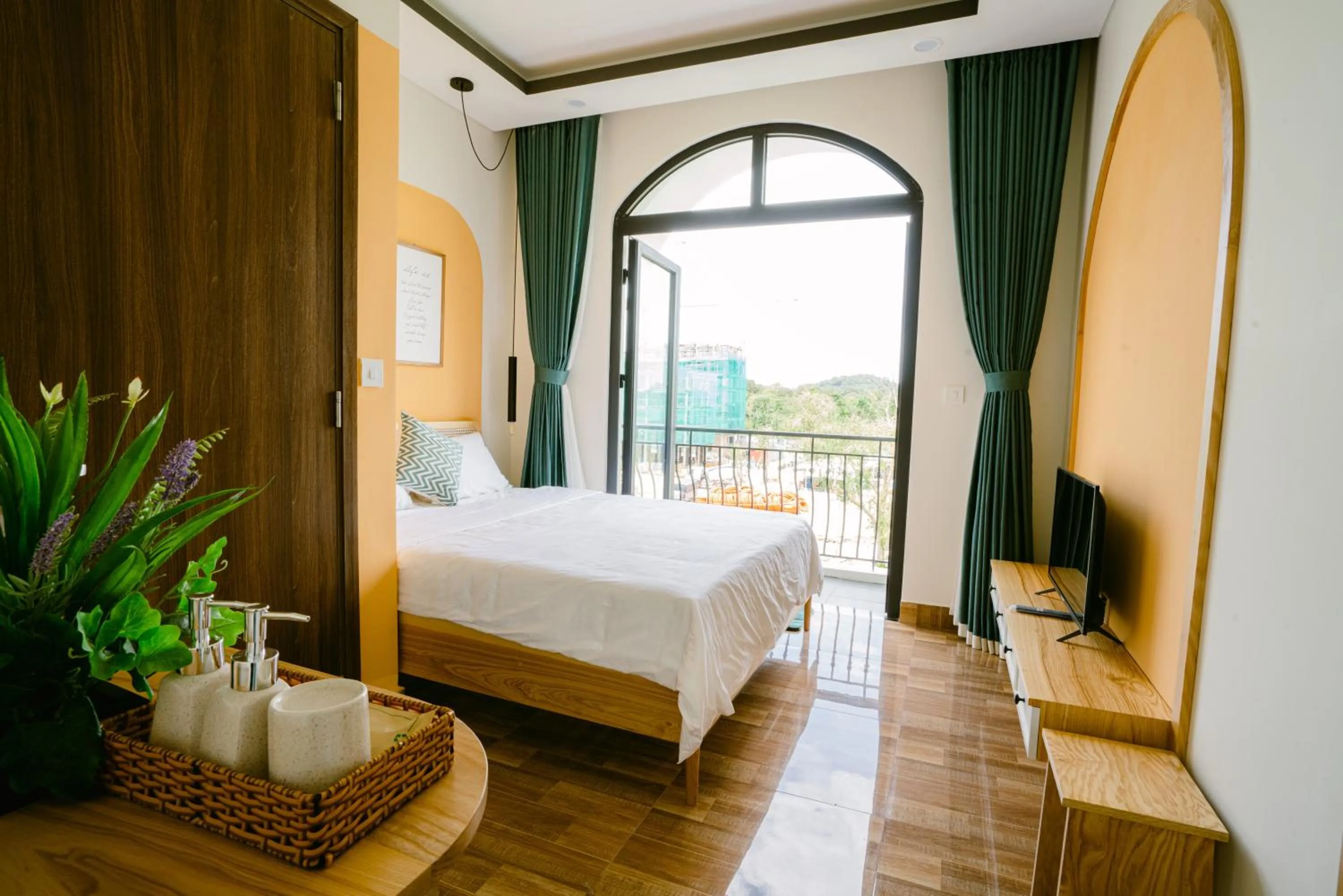 Photo of the whole room, Bed in Mộc Homestay GrandWorld Phú Quốc