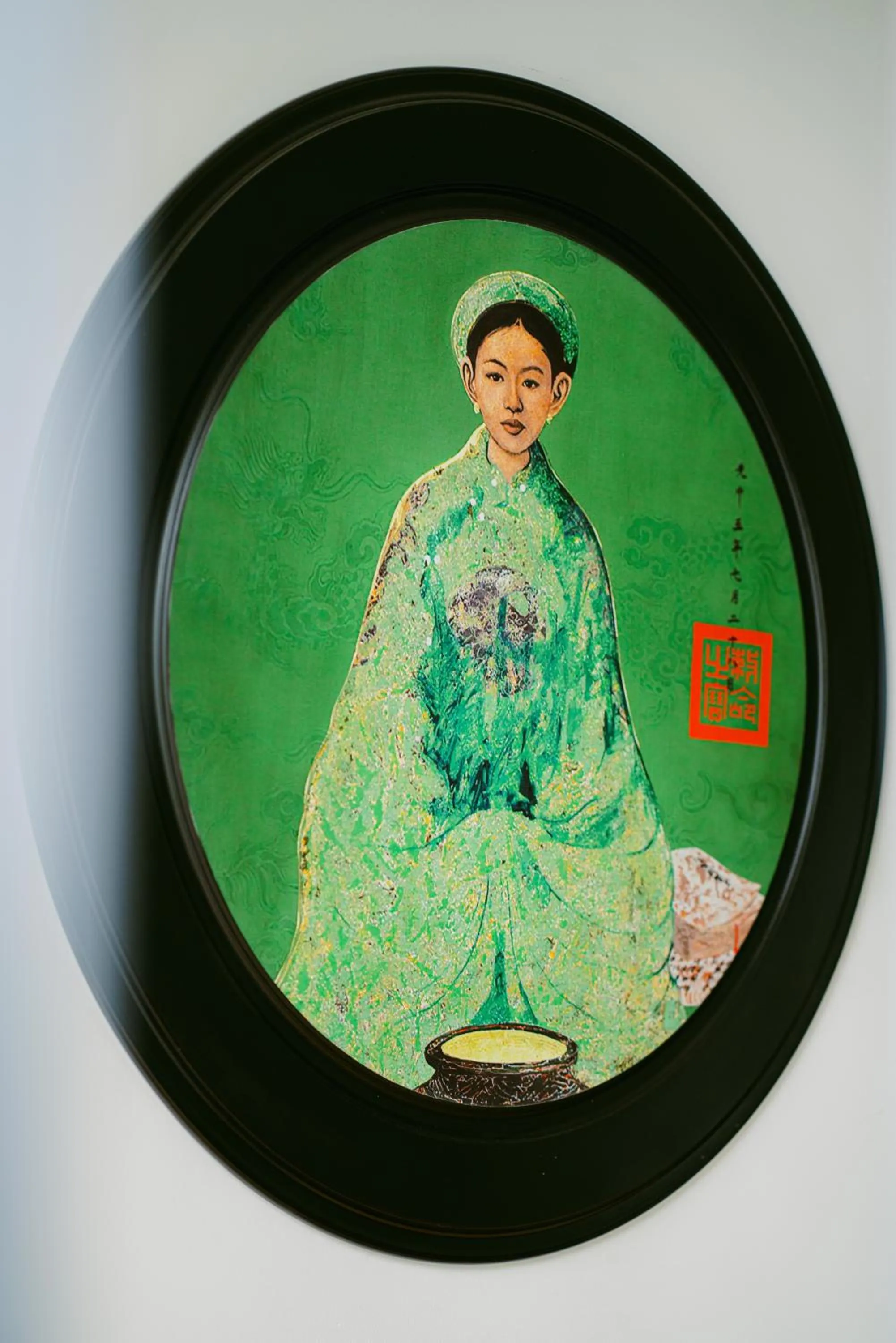 Decorative detail in Mộc Homestay GrandWorld Phú Quốc