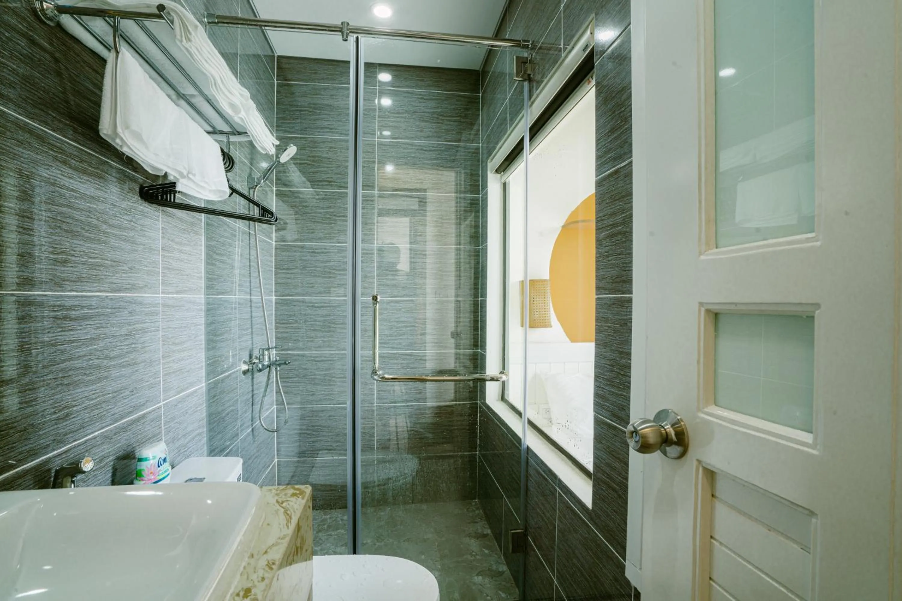 Bathroom in Mộc Homestay GrandWorld Phú Quốc