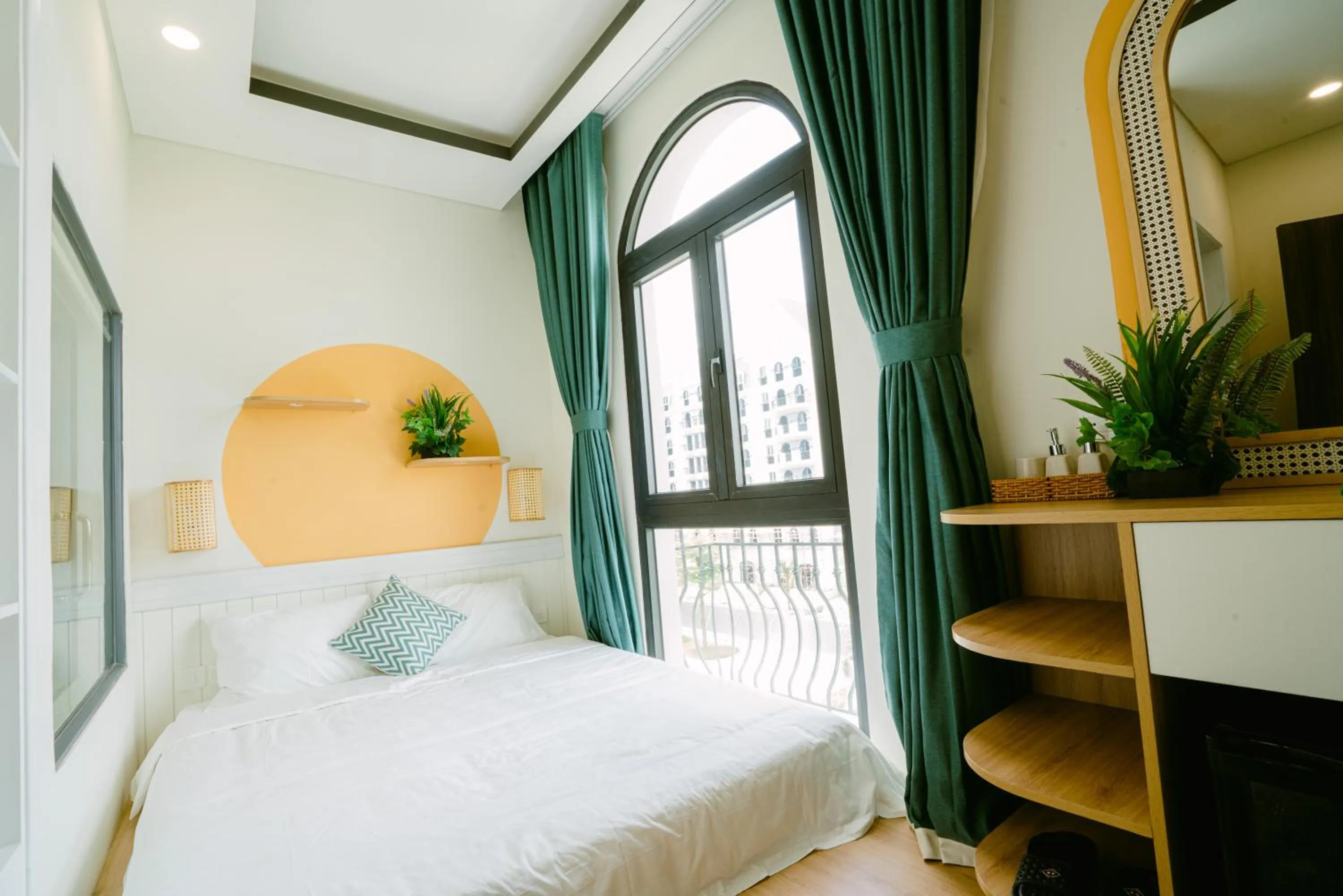 Photo of the whole room, Bed in Mộc Homestay GrandWorld Phú Quốc