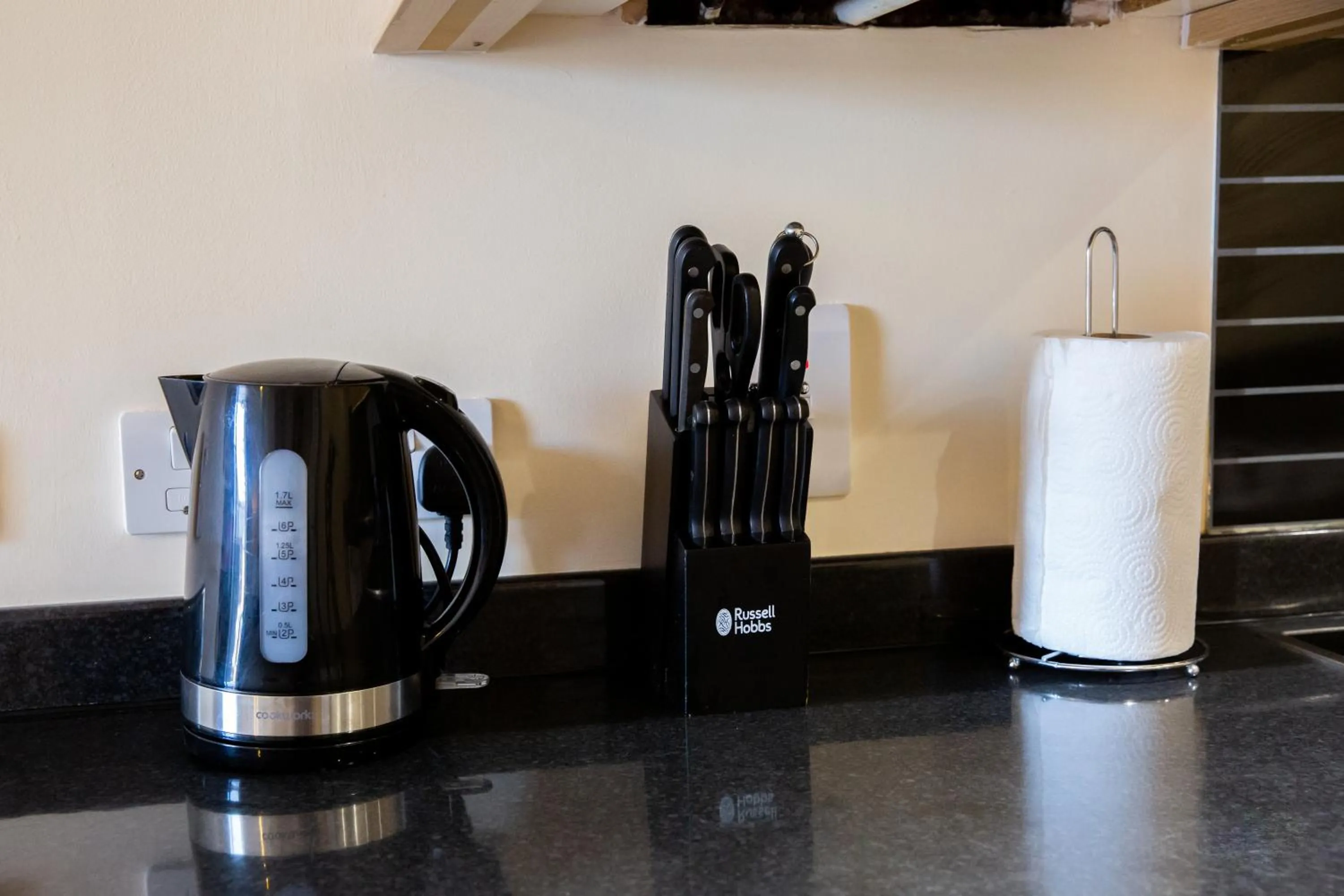 Kitchen or kitchenette in Velvet 1-bedroom penthouse, Clockhouse, Hoddesdon