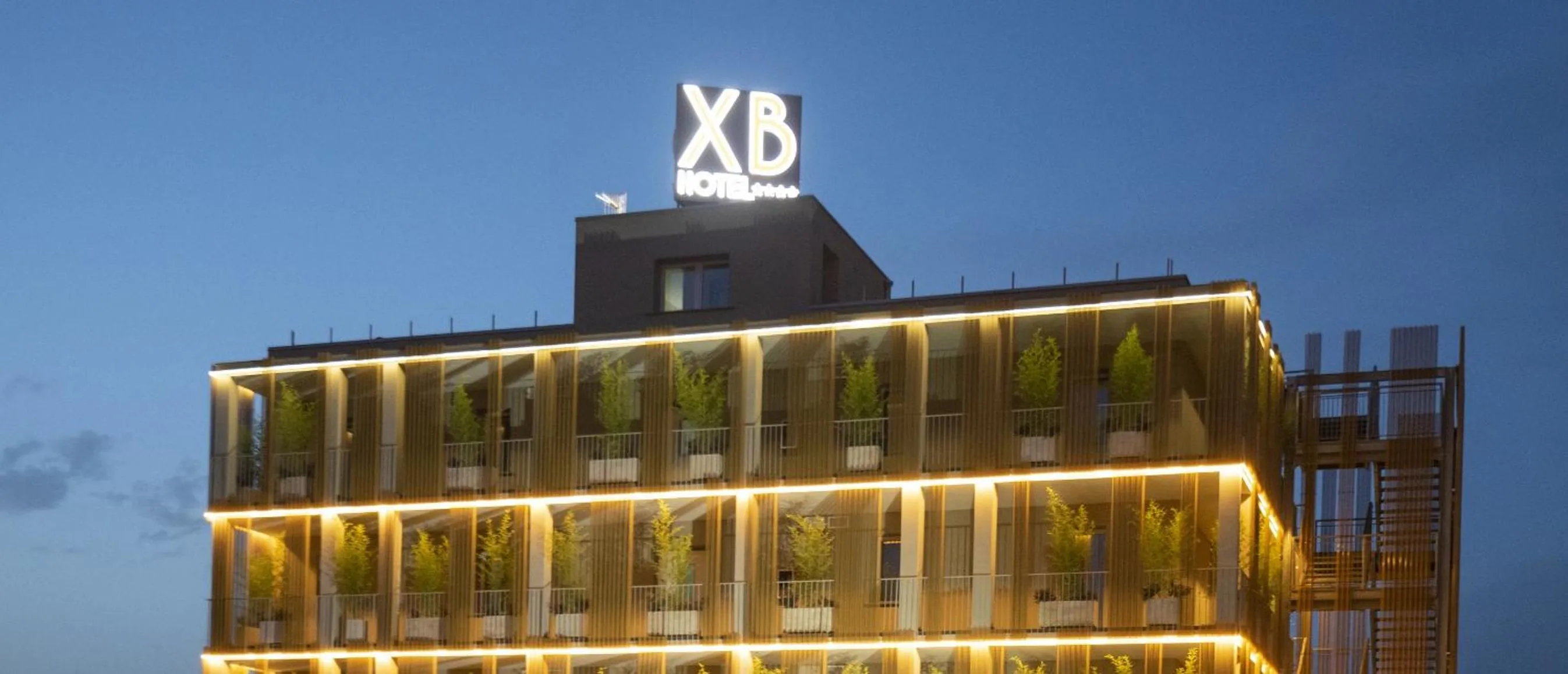 Property building in Hotel XBusiness