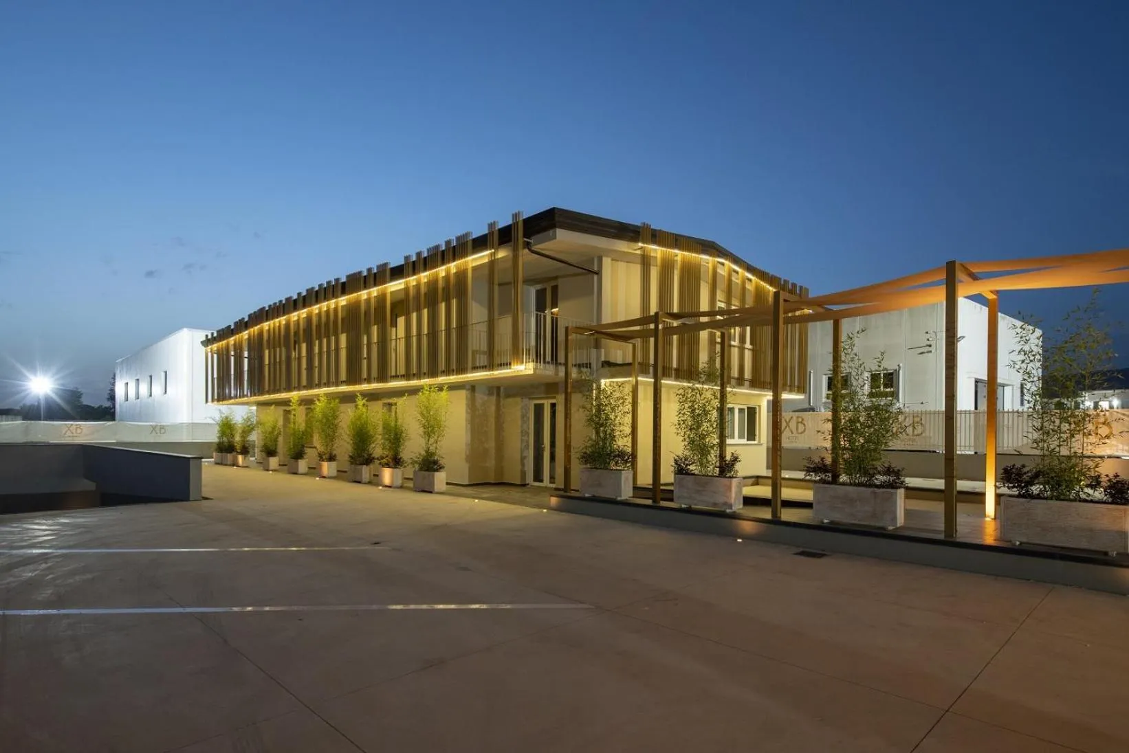 Property building in Hotel XBusiness