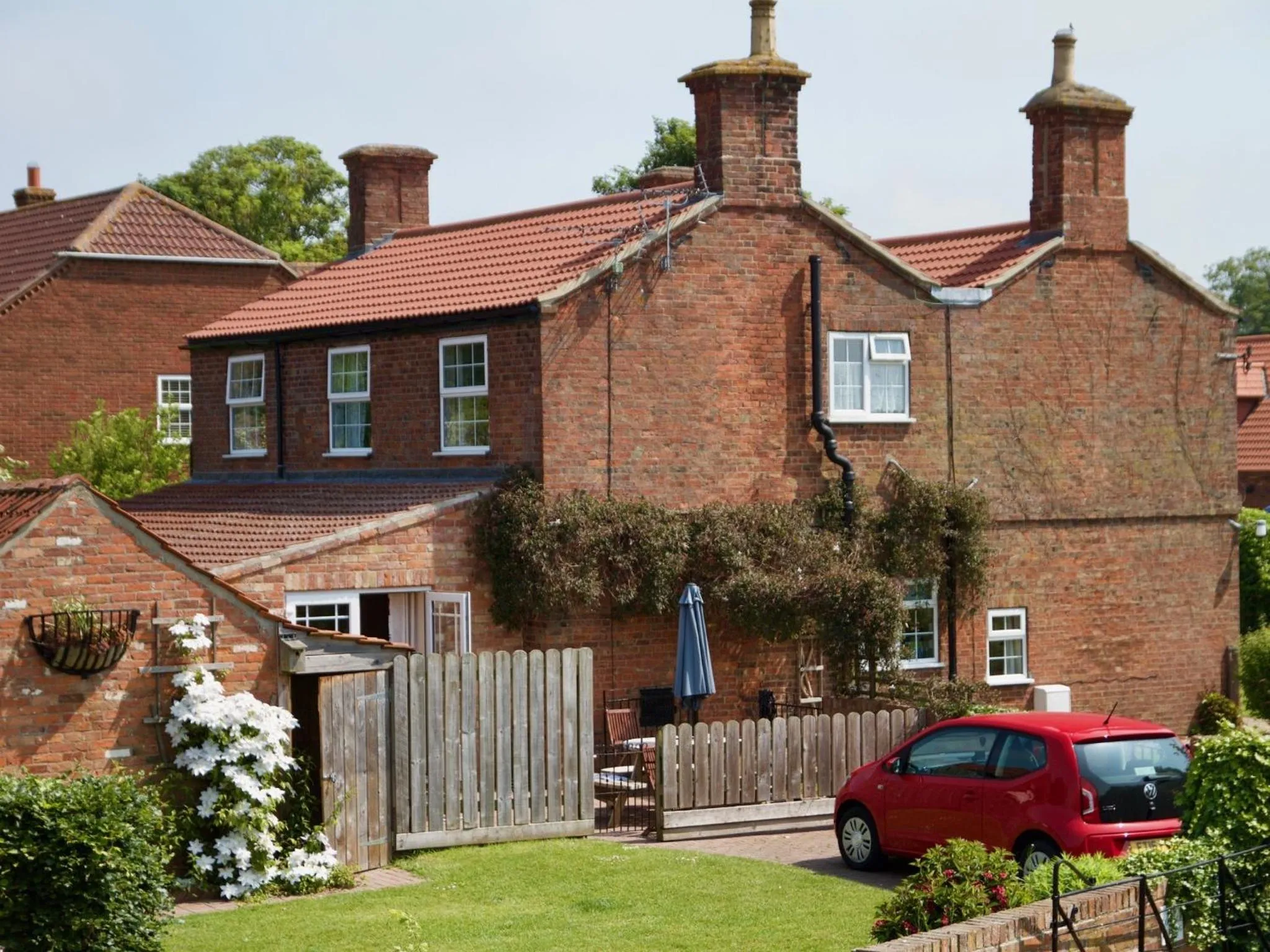 Property building in The Chestnuts Holiday Cottages