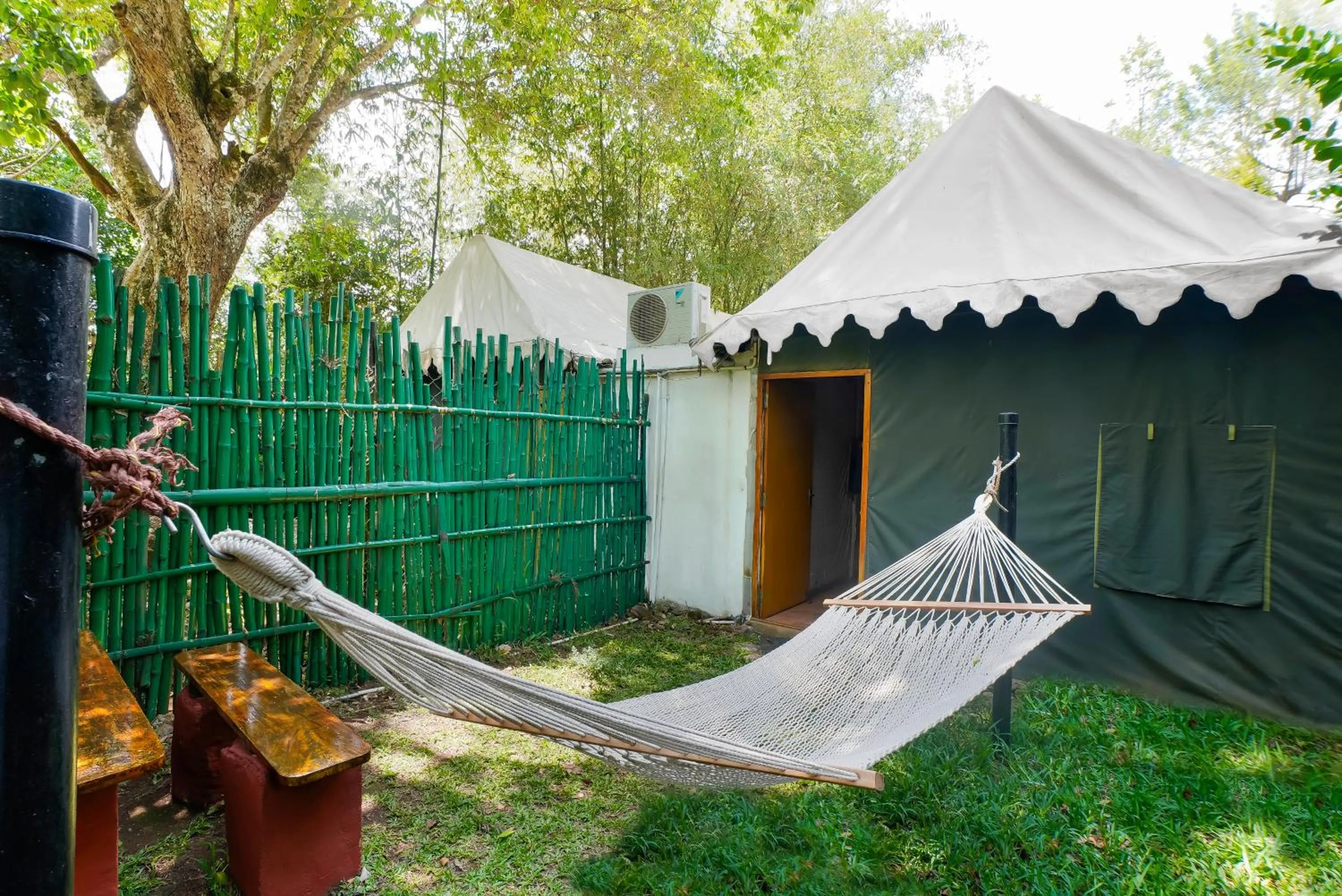Balcony/Terrace in WOW Bison Woods Organic Veg Resort - Yercaud