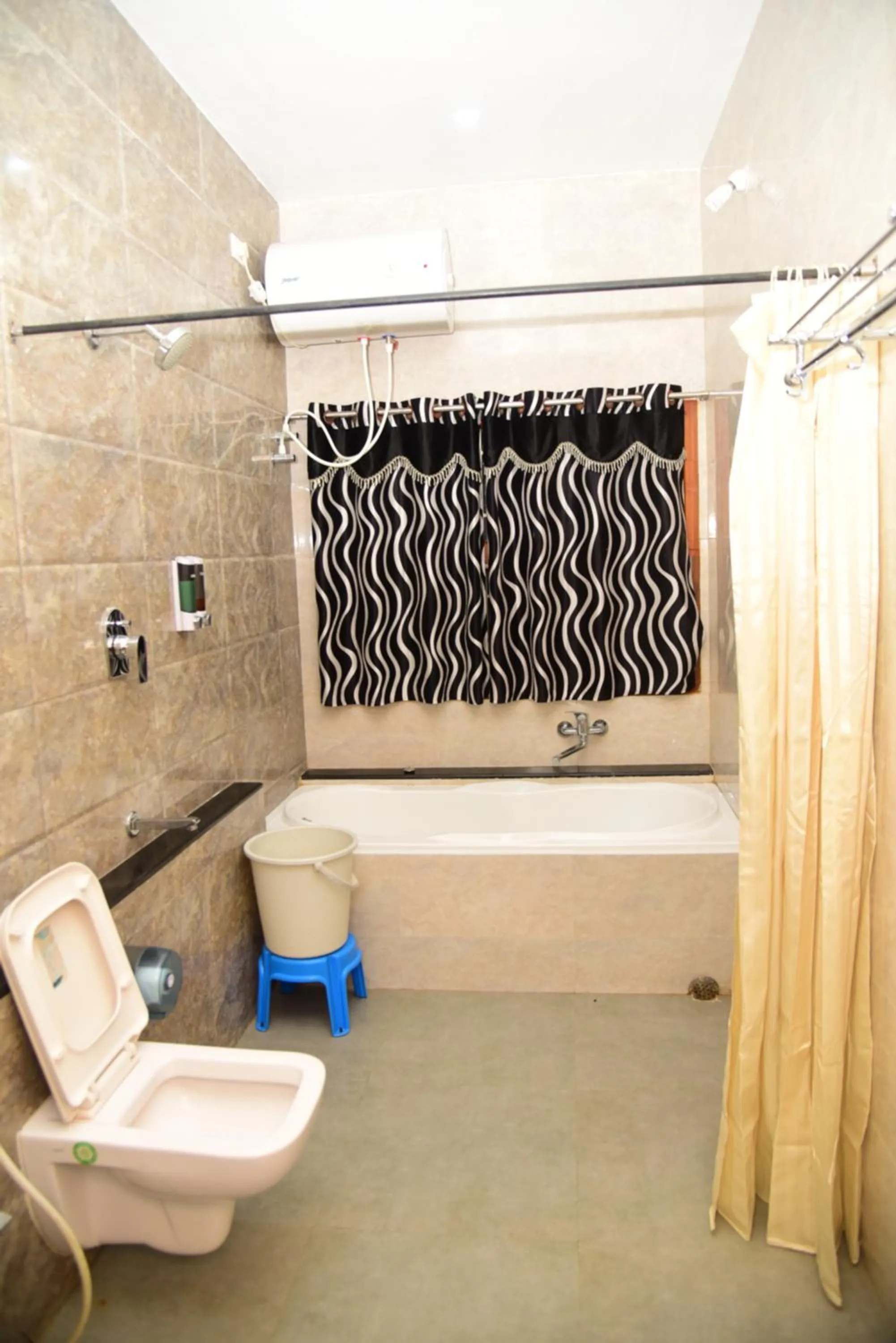 Bathroom in WOW Bison Woods Organic Veg Resort - Yercaud