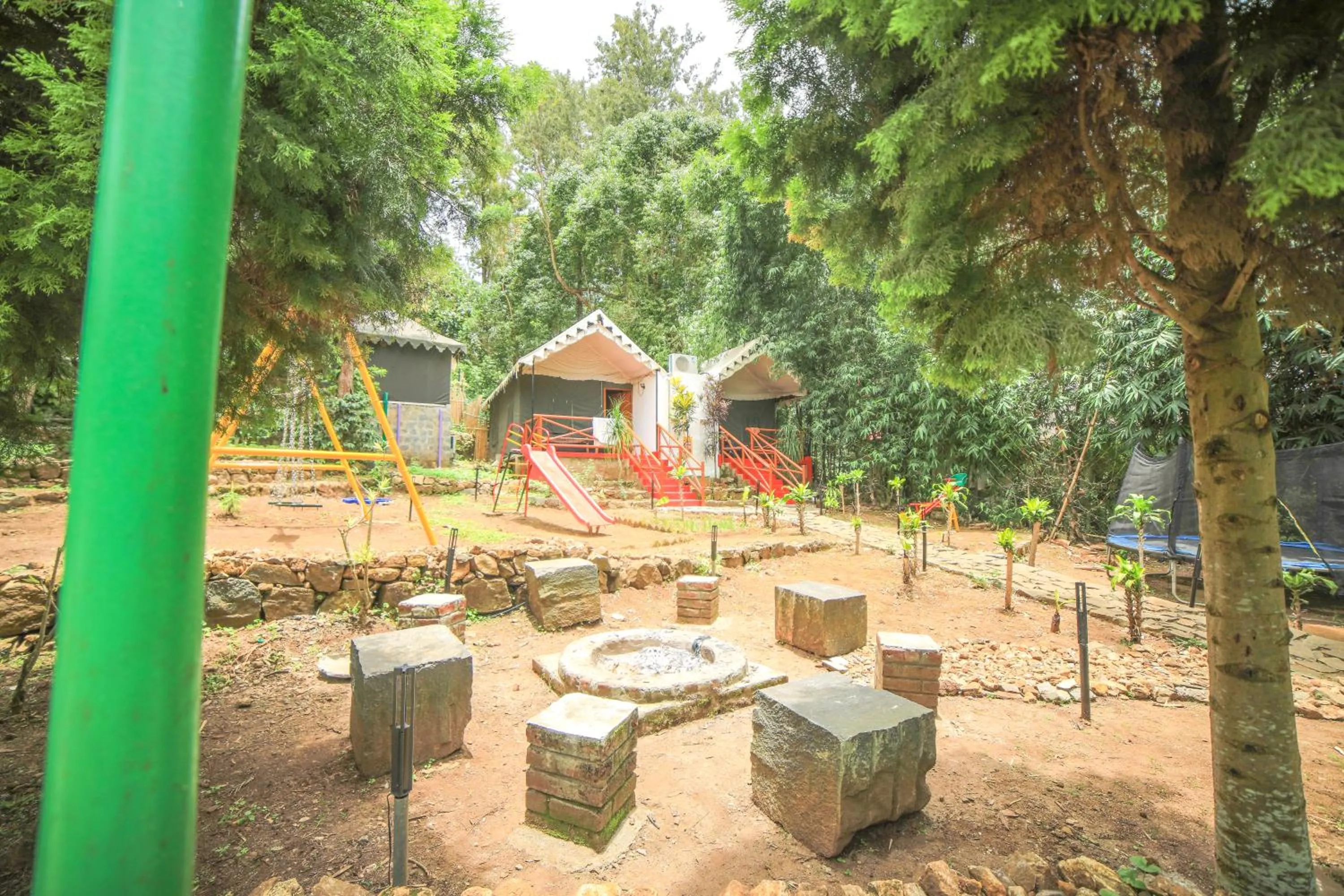 Property building in WOW Bison Woods Organic Veg Resort - Yercaud