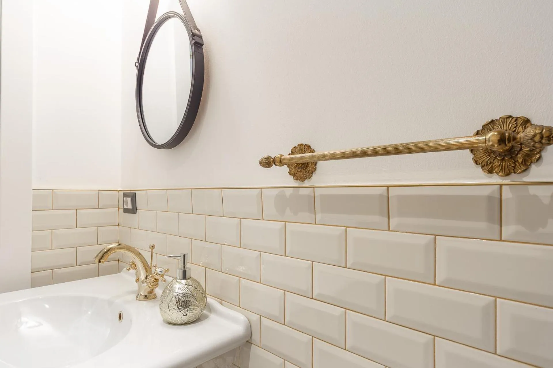 Bathroom in Duomo Smart Suites