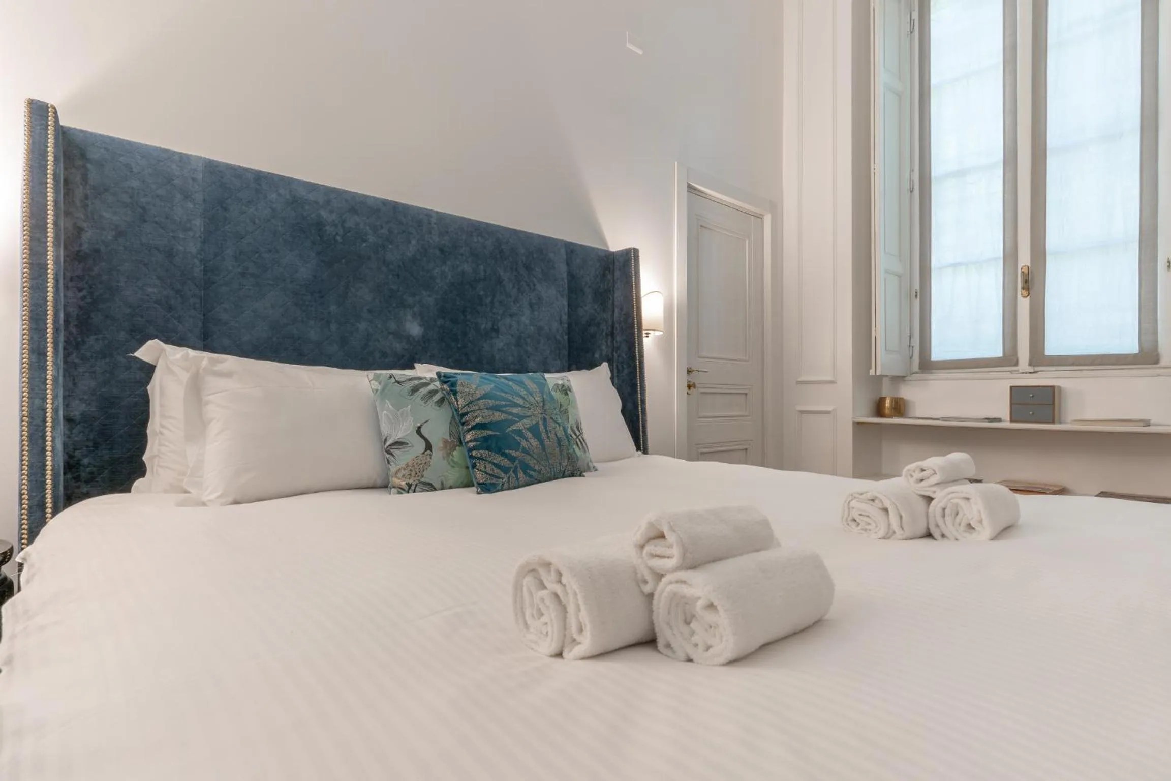 Bed in Duomo Smart Suites